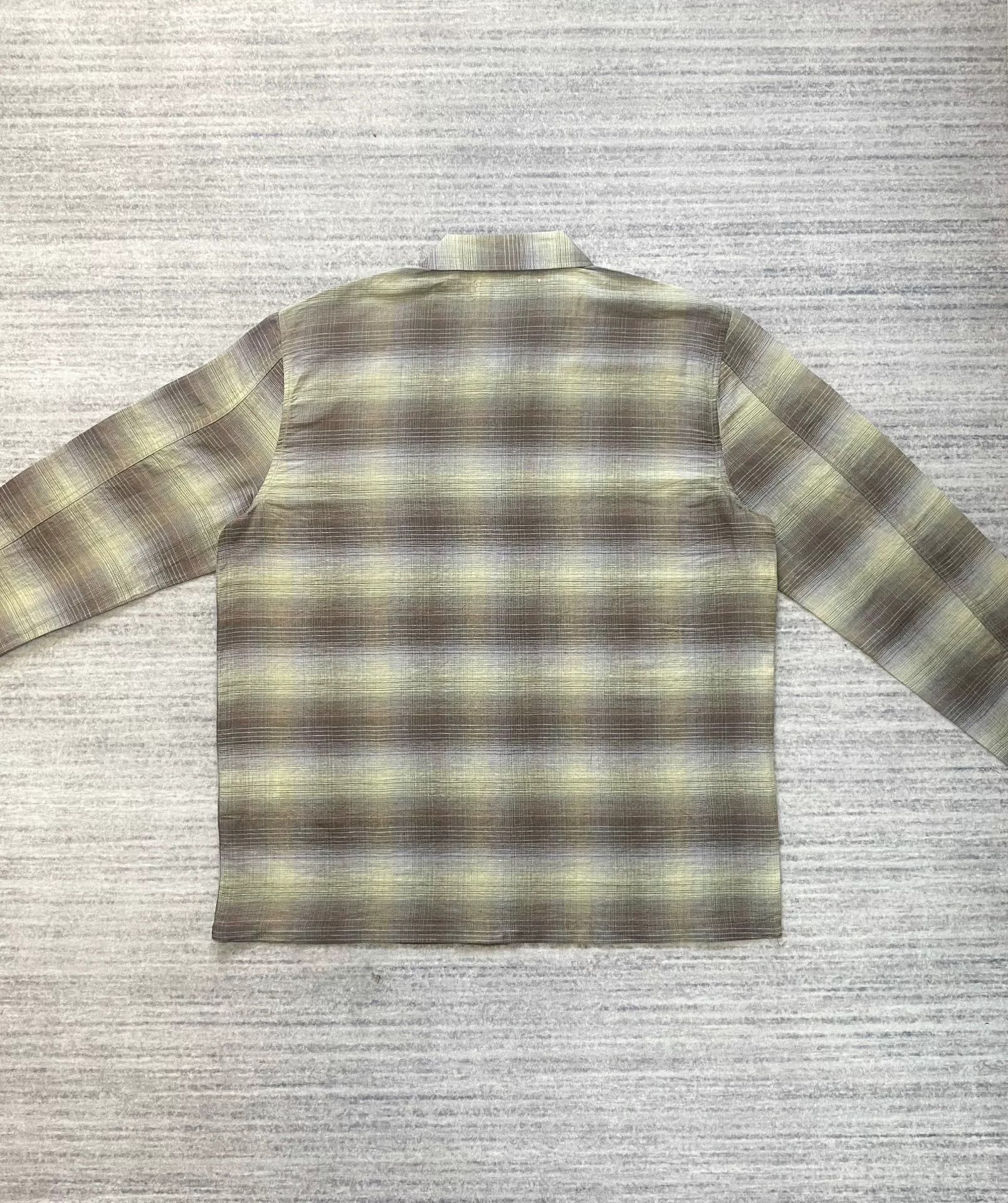 Our Legacy Our Legacy Murky Static Checkered Shirt Size US M / EU 48-50 / 2 - 4 Thumbnail