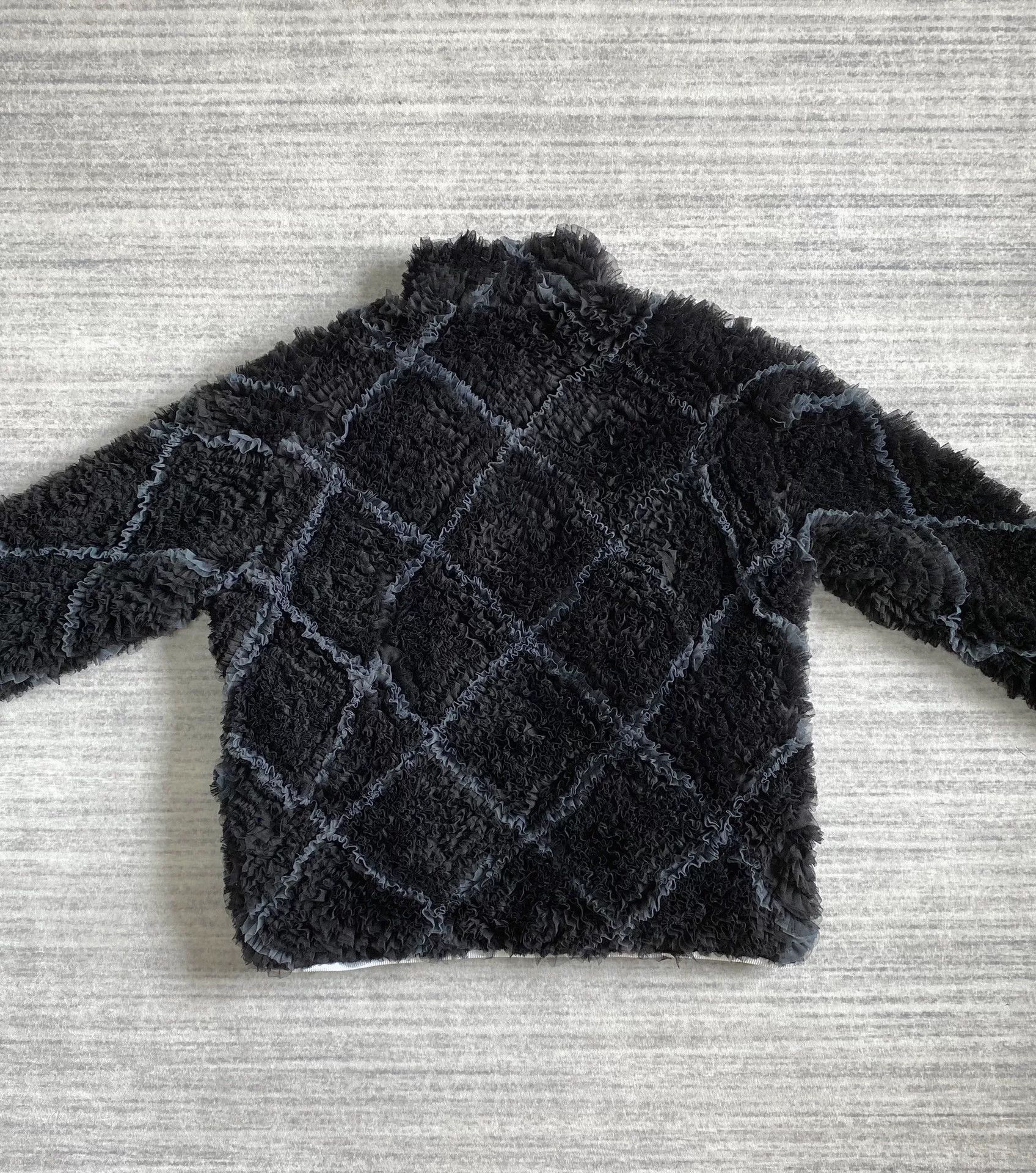 NAMESAKE lace half-zip pullover sweatshirt Size L / US 10 / IT 46 - 2 Thumbnail