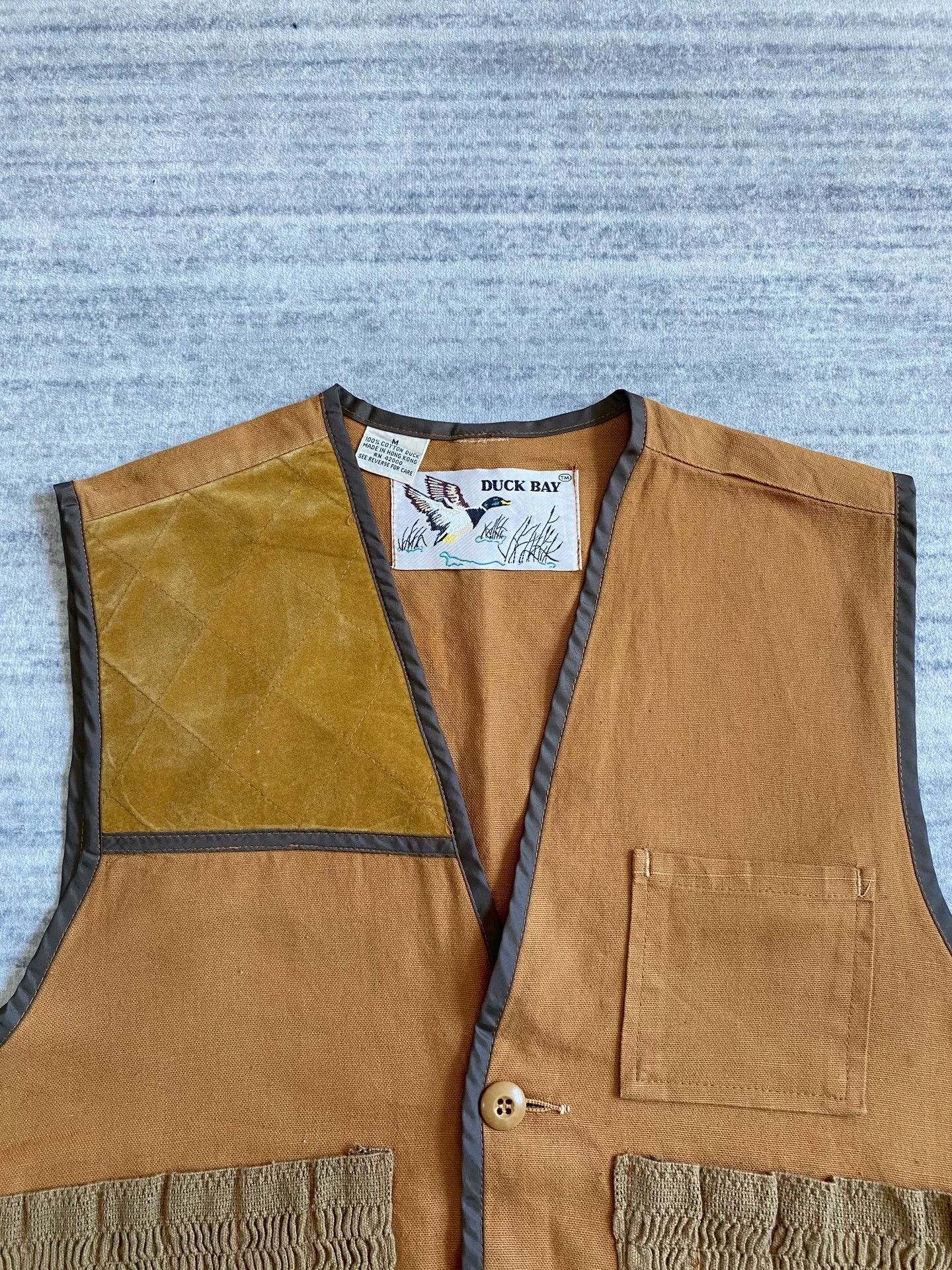 Vintage vintage duck bay hunting vest 60s Size US M / EU 48-50 / 2 - 4 Thumbnail