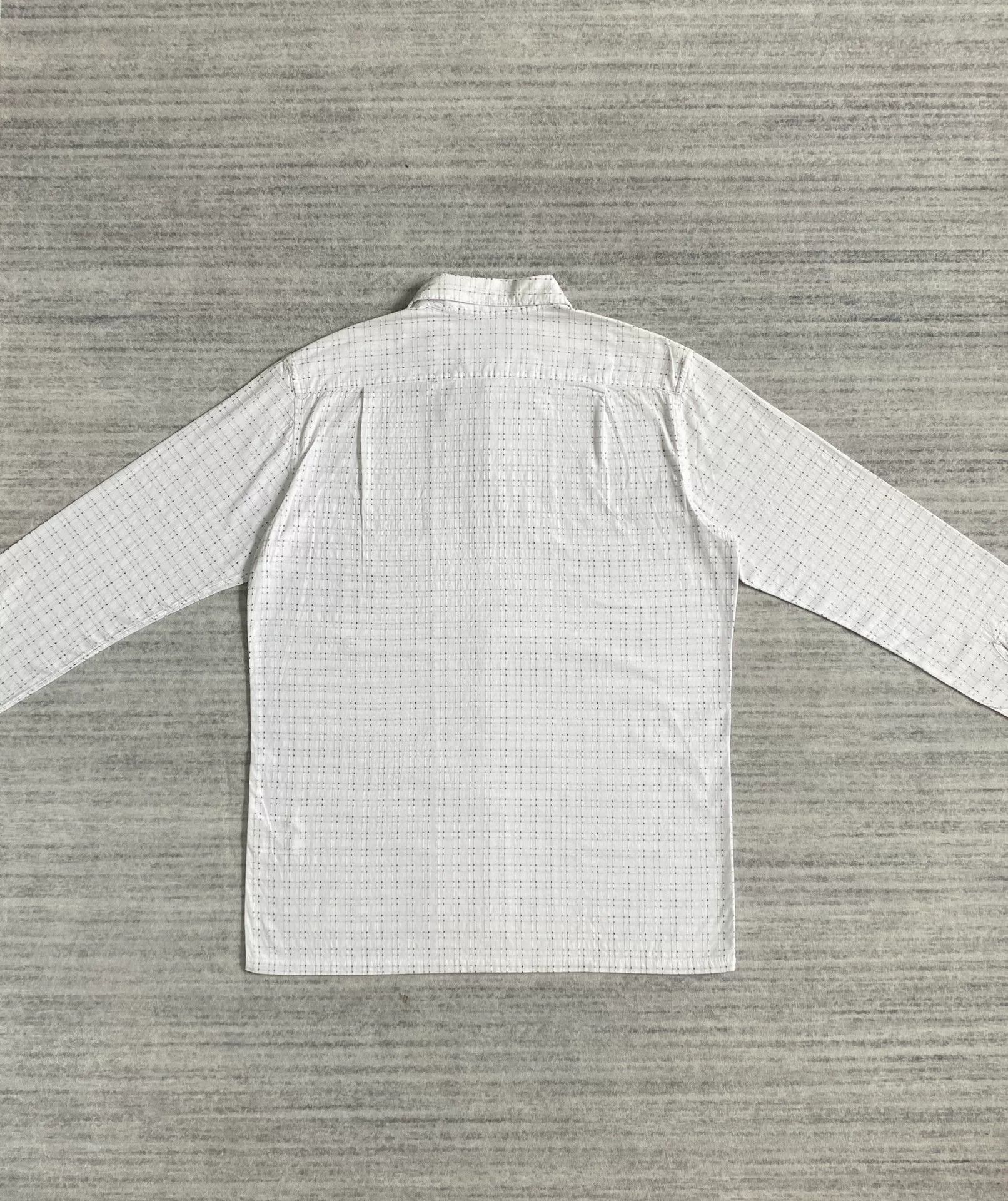 VINNY's vintage black and white check long sleeve shirt Size US M / EU 48-50 / 2 - 3 Thumbnail