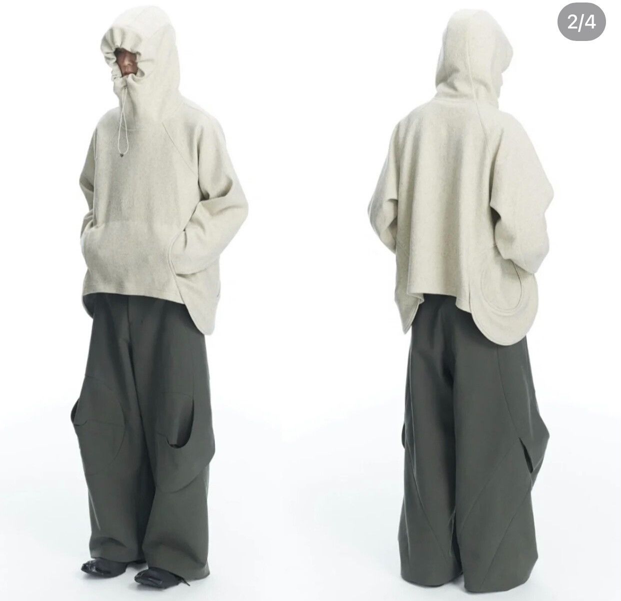 pet-tree-kor Pet Tree Kor Alfalfa Hoodie in Gray Size US M / EU 48-50 / 2 - 9 Thumbnail