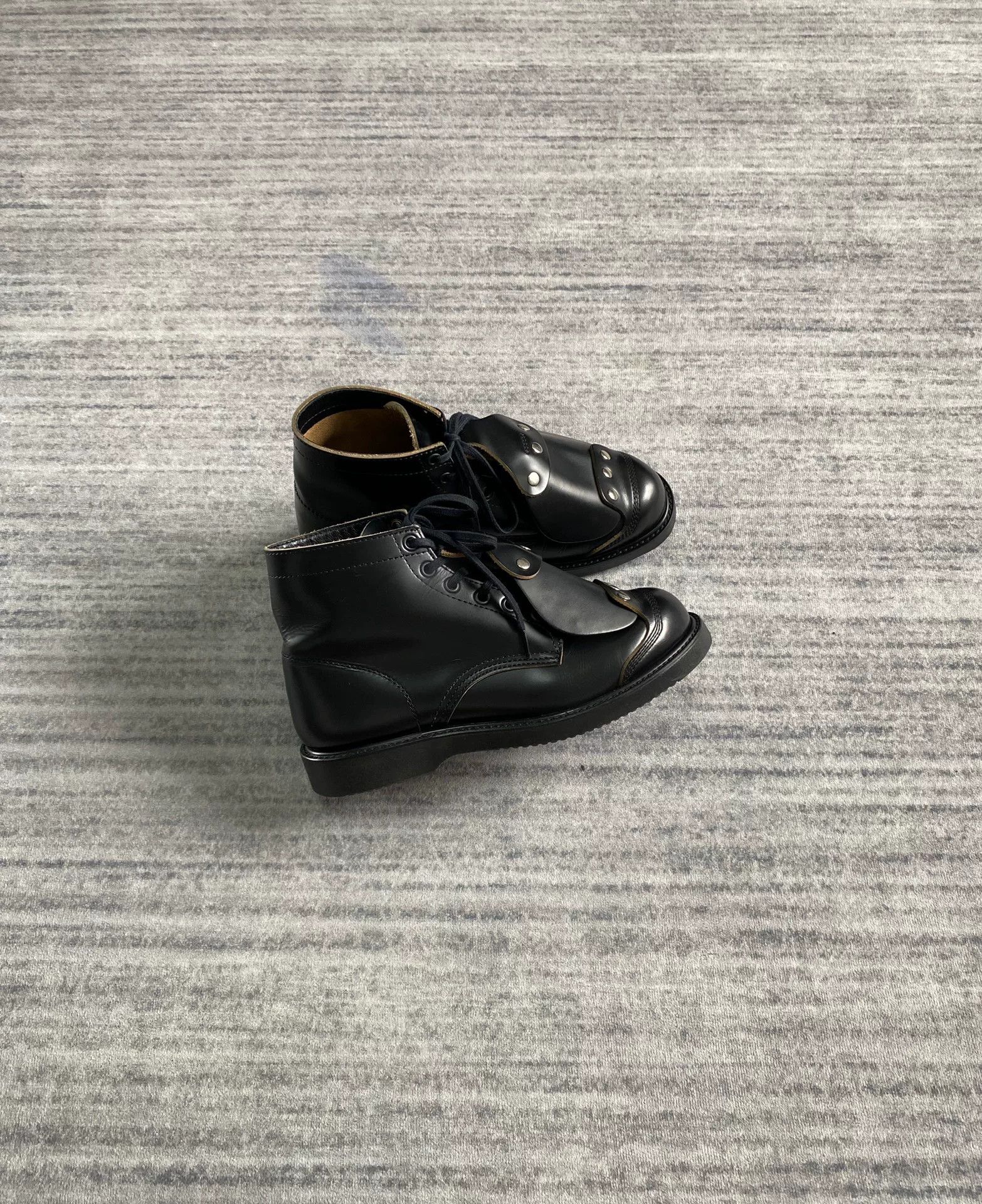 Comme des Garcons black high-top Comme Des Garcons shoes Size US 9.5 / EU 42-43 - 2 Thumbnail