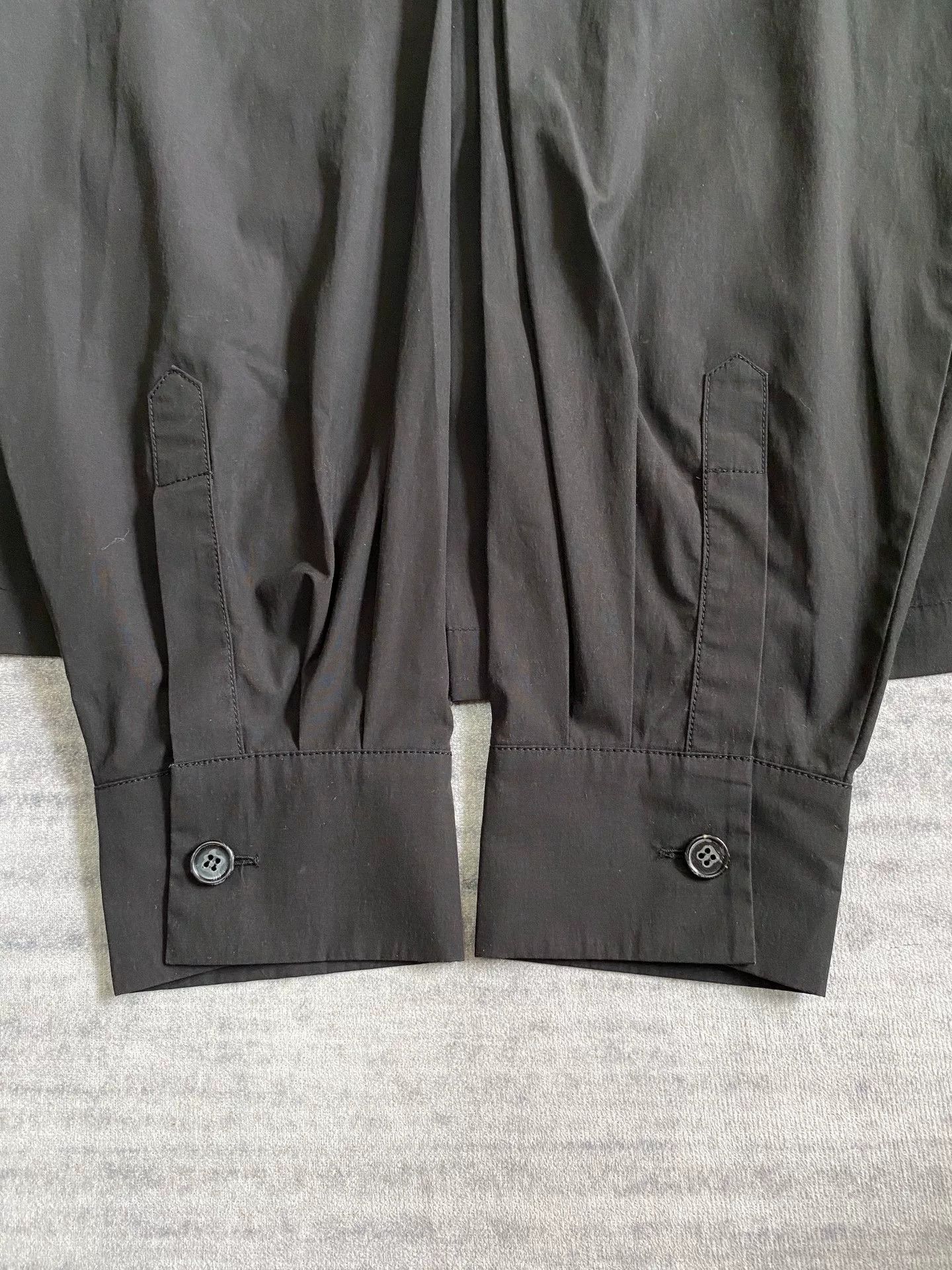 Hyein Seo black pocket shirt with hidden buttons Size US M / EU 48-50 / 2 - 4 Thumbnail