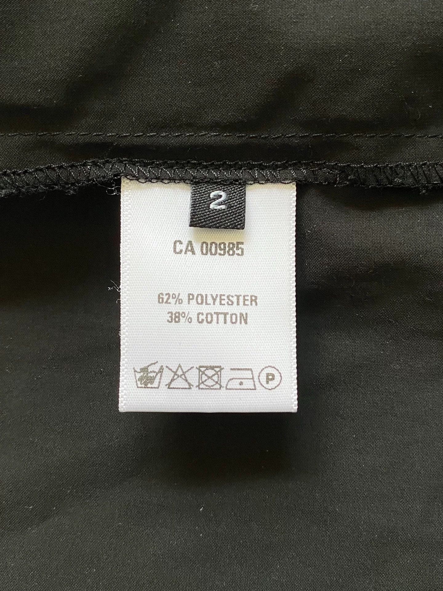 Hyein Seo black pocket shirt with hidden buttons Size US M / EU 48-50 / 2 - 6 Thumbnail