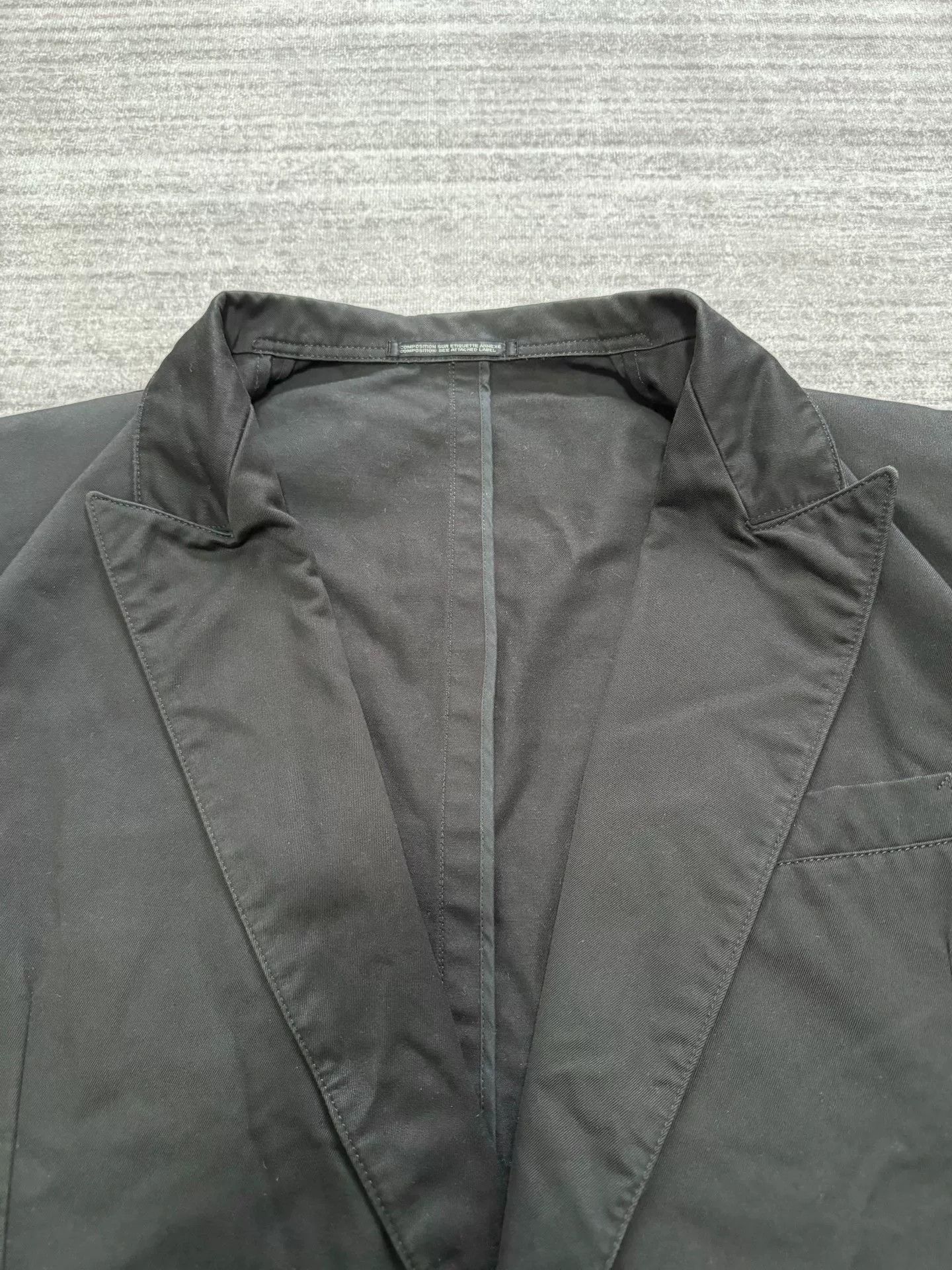 Yohji Yamamoto vintage yohji yamamoto black blazer coat Size US S / EU 44-46 / 1 - 4 Thumbnail