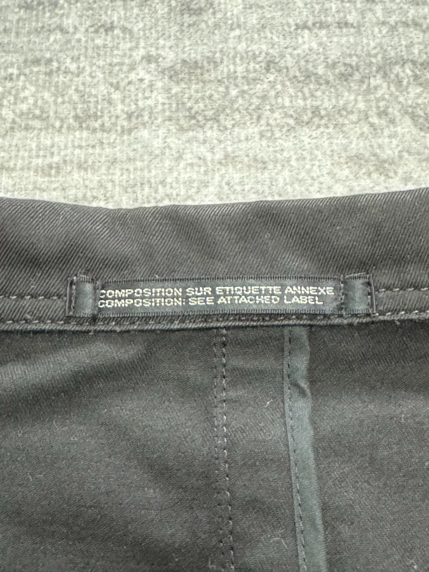 Yohji Yamamoto vintage yohji yamamoto black blazer coat Size US S / EU 44-46 / 1 - 5 Thumbnail