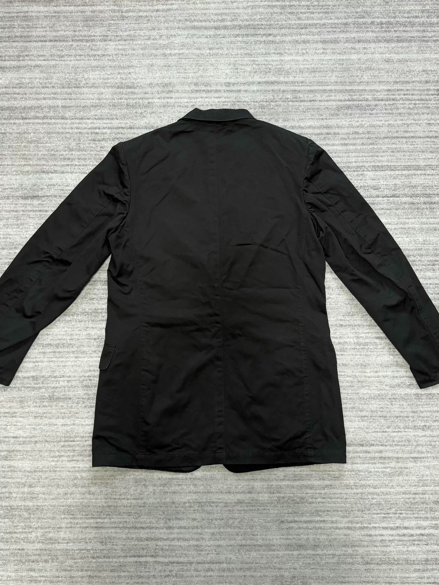 Yohji Yamamoto vintage yohji yamamoto black blazer coat Size US S / EU 44-46 / 1 - 2 Thumbnail