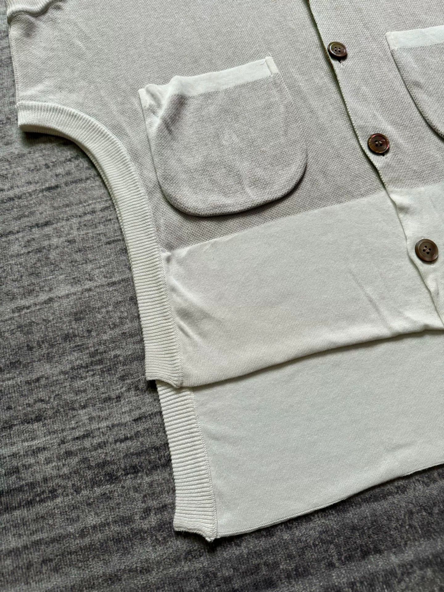 Sulvam vintage floral knit sleeveless wool vest Size US S / EU 44-46 / 1 - 5 Thumbnail