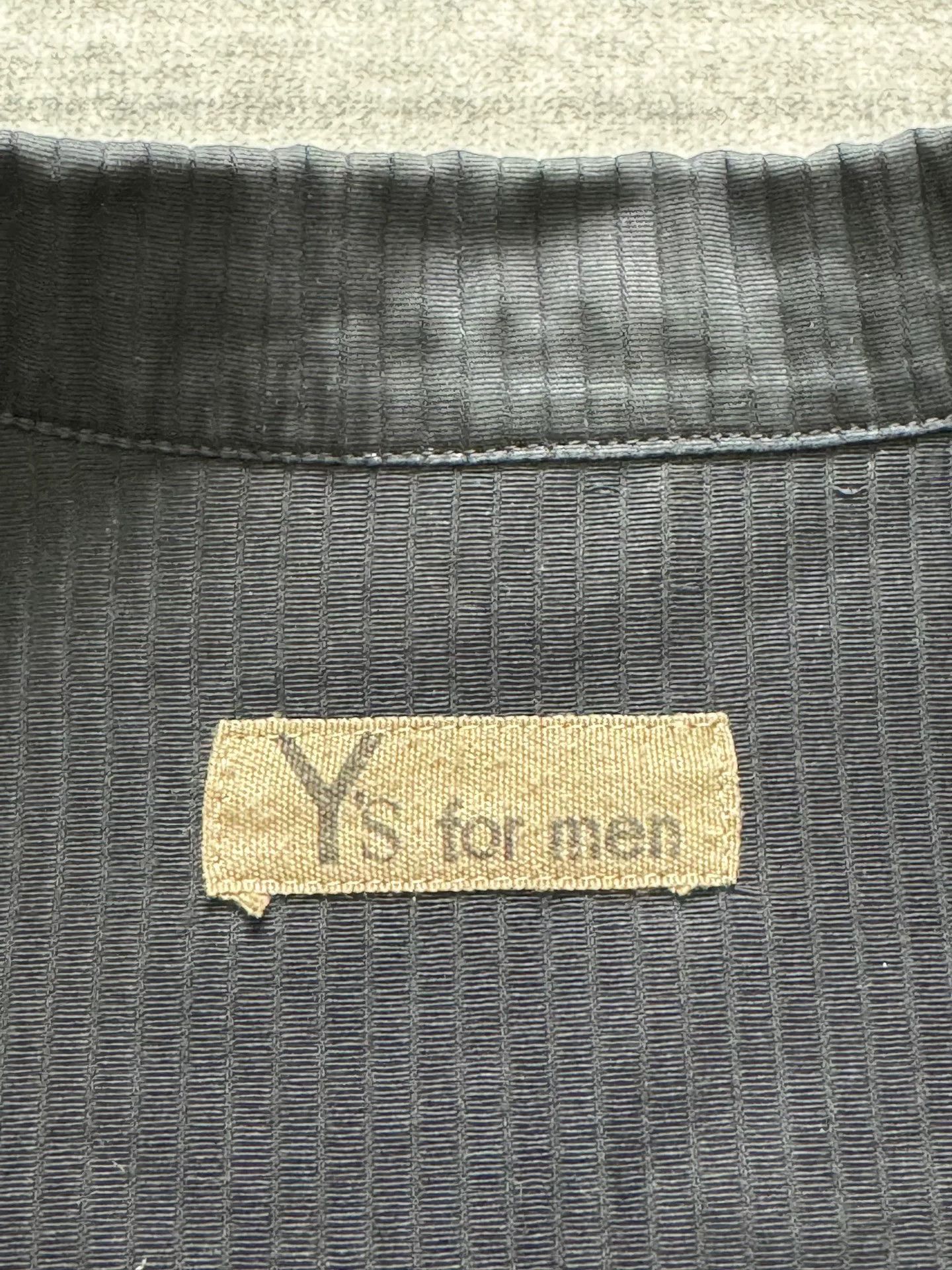 Y's for Men black striped zip-up jacket by Y's for men Size US M / EU 48-50 / 2 - 7 Thumbnail