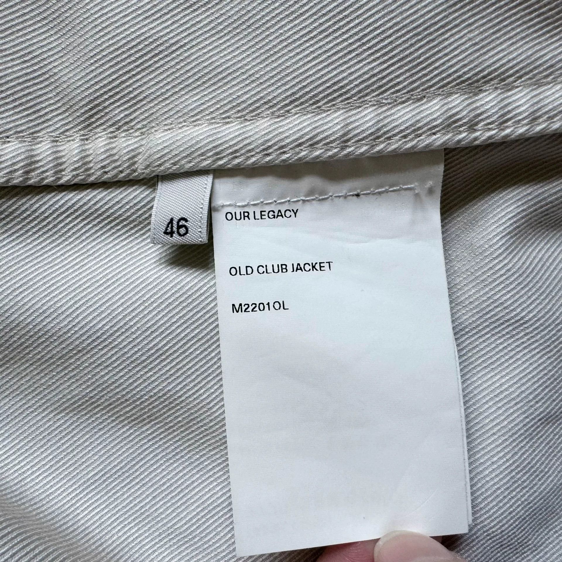 Our Legacy our legacy pocket work jacket in beige Size US L / EU 52-54 / 3 - 6 Thumbnail