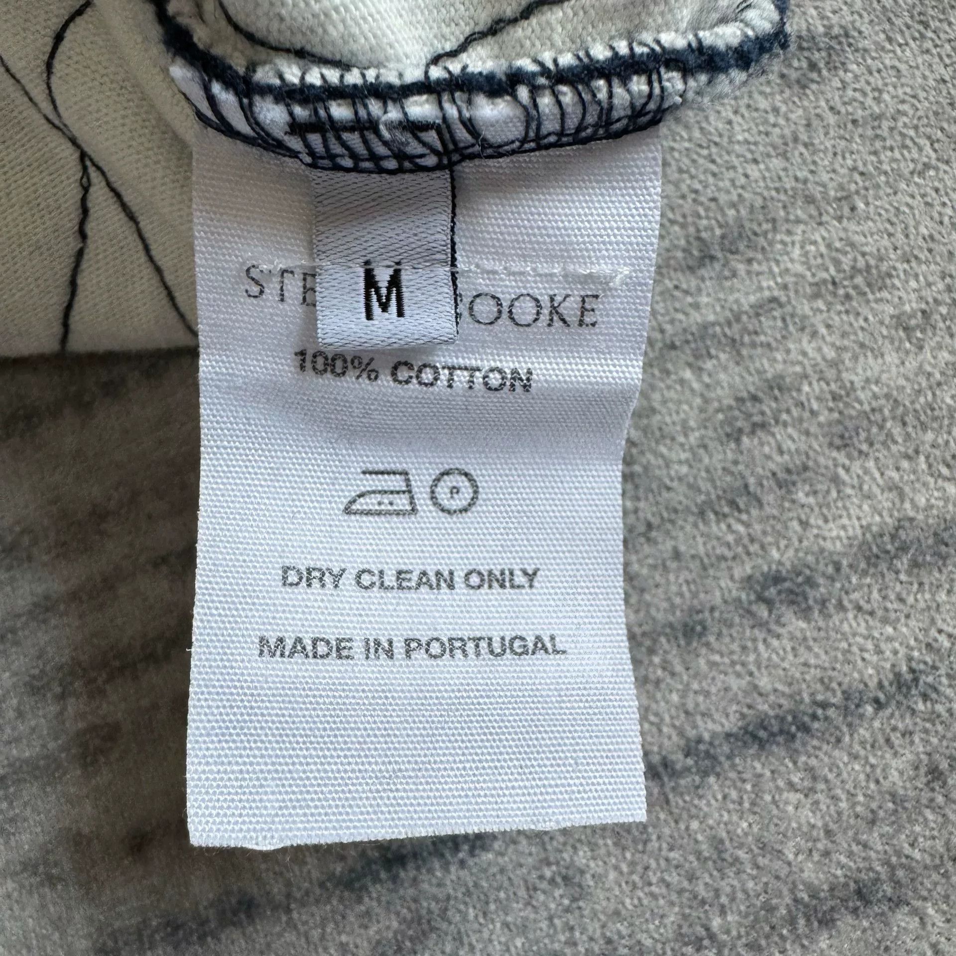 Stefan Cooke Stefan Cooke Hooded Diamond Pattern Sweatshirt Size US M / EU 48-50 / 2 - 8 Thumbnail