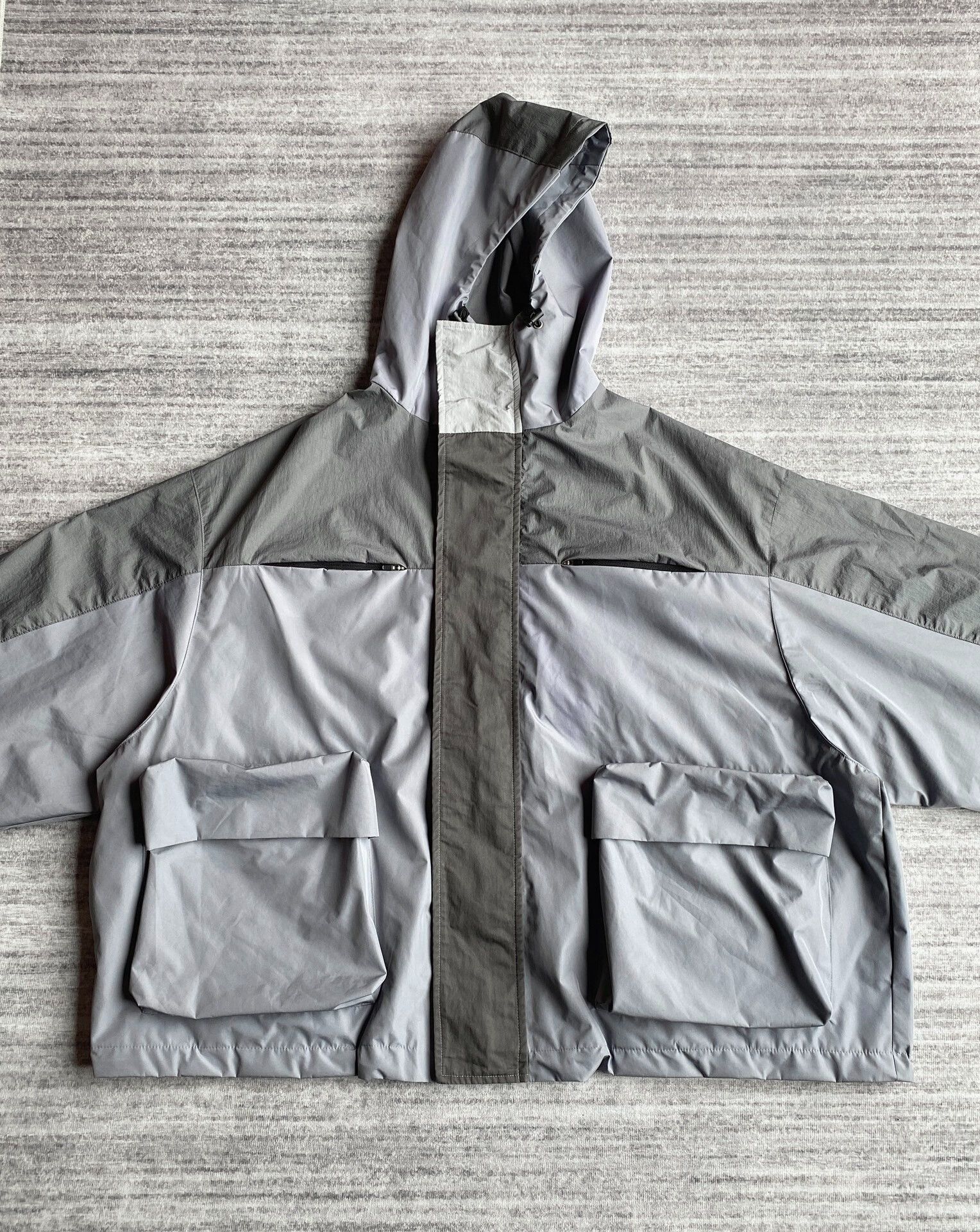GRAILZ black gray blue zip pocket jacket Size US M / EU 48-50 / 2 - 2 Thumbnail