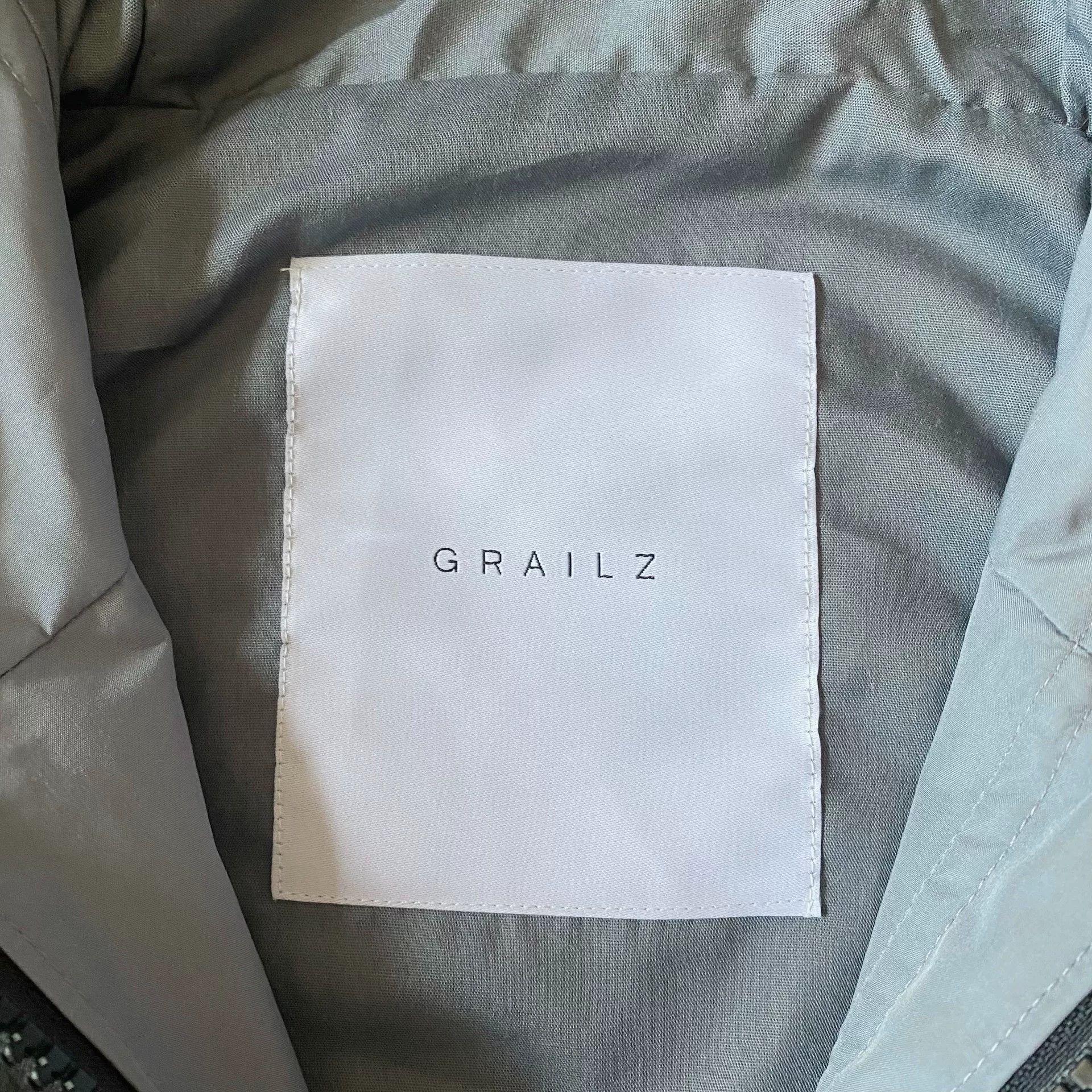 GRAILZ black gray blue zip pocket jacket Size US M / EU 48-50 / 2 - 5 Thumbnail