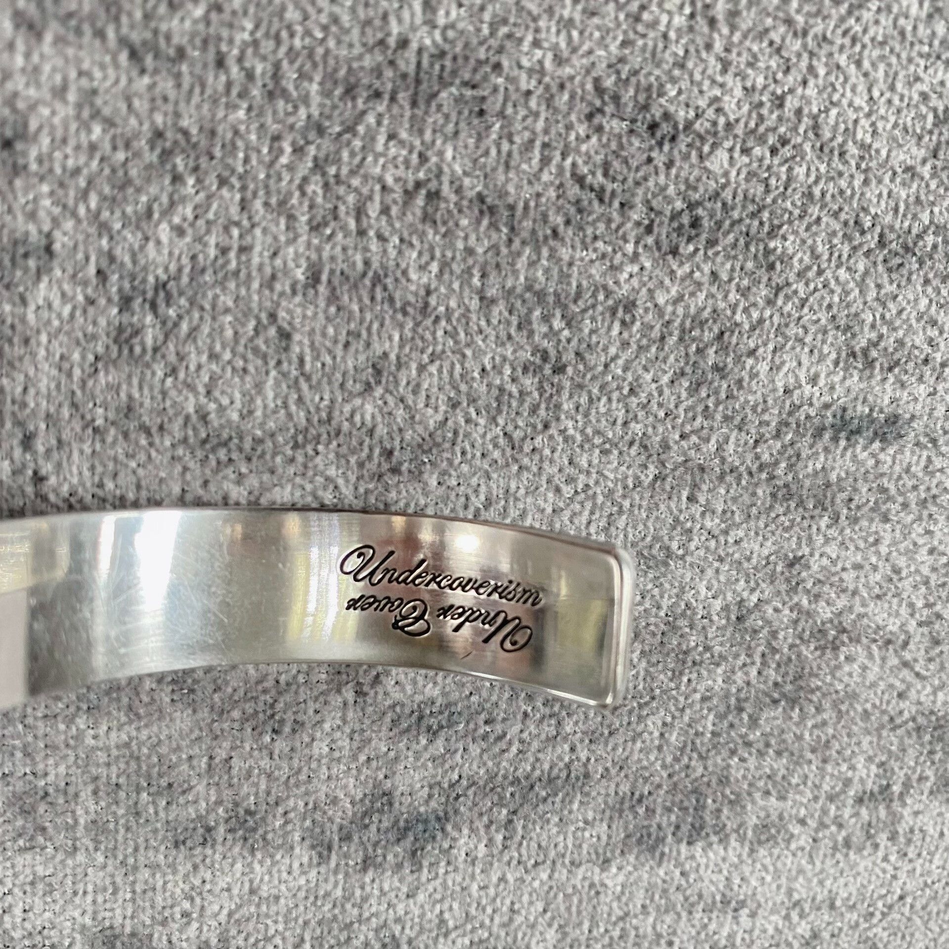Undercover silver adjustable bracelet with teeth design Size ONE SIZE - 7 Thumbnail