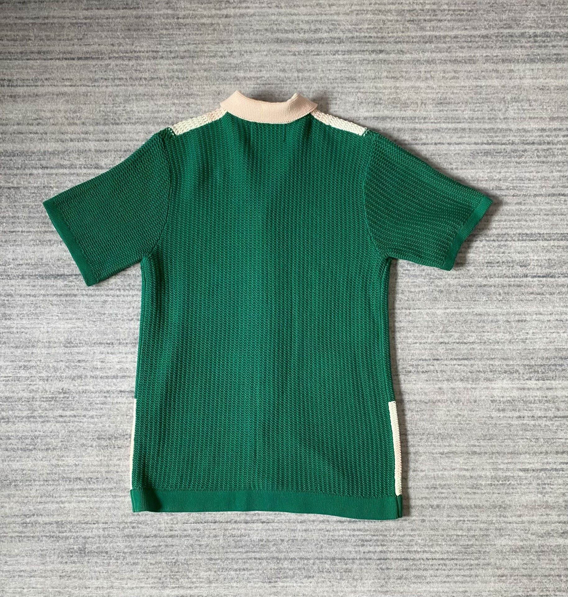 Casablanca Casablanca Colorblock Short Sleeve Knit Top Size S / US 4 / IT 40 - 3 Thumbnail