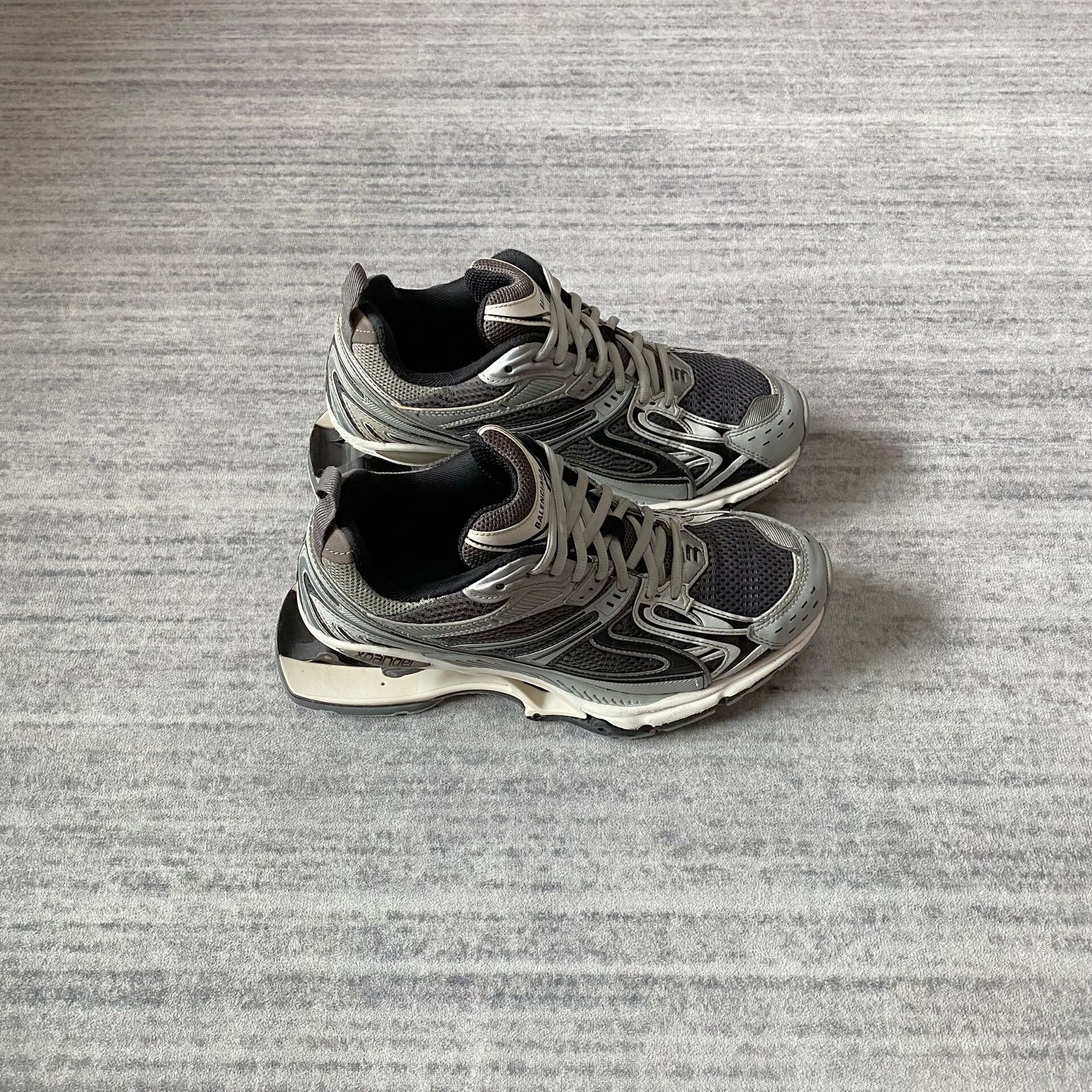 Balenciaga balenciaga x-pander spring sneakers in gray Size US 8.5 / EU 41-42 - 2 Thumbnail