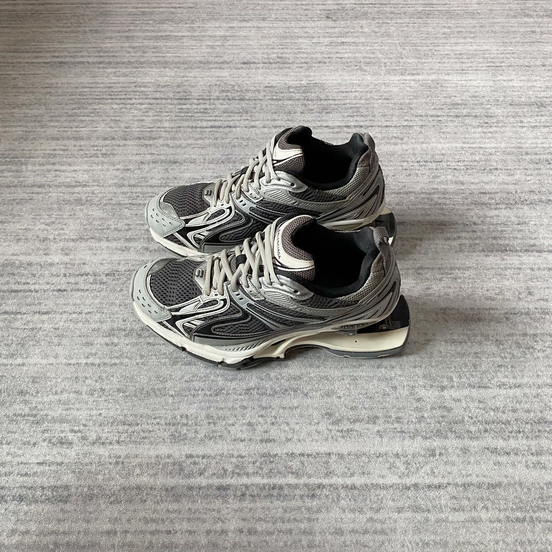 Balenciaga balenciaga x-pander spring sneakers in gray Size US 8.5 / EU 41-42 - 3 Thumbnail