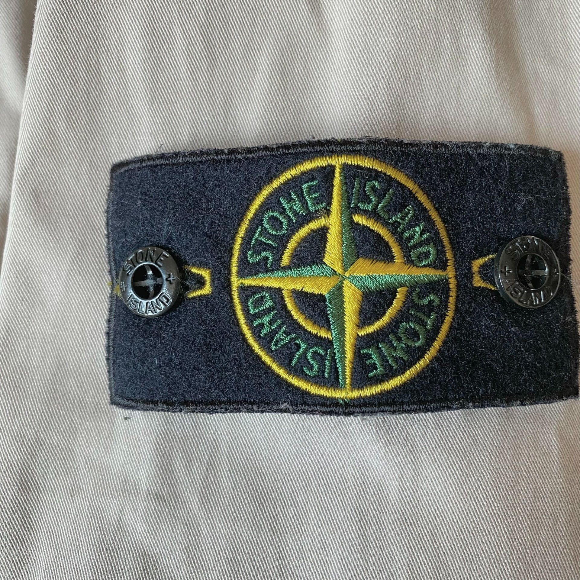 Stone Island stone island utility pocket jacket in off-white Size US L / EU 52-54 / 3 - 5 Thumbnail