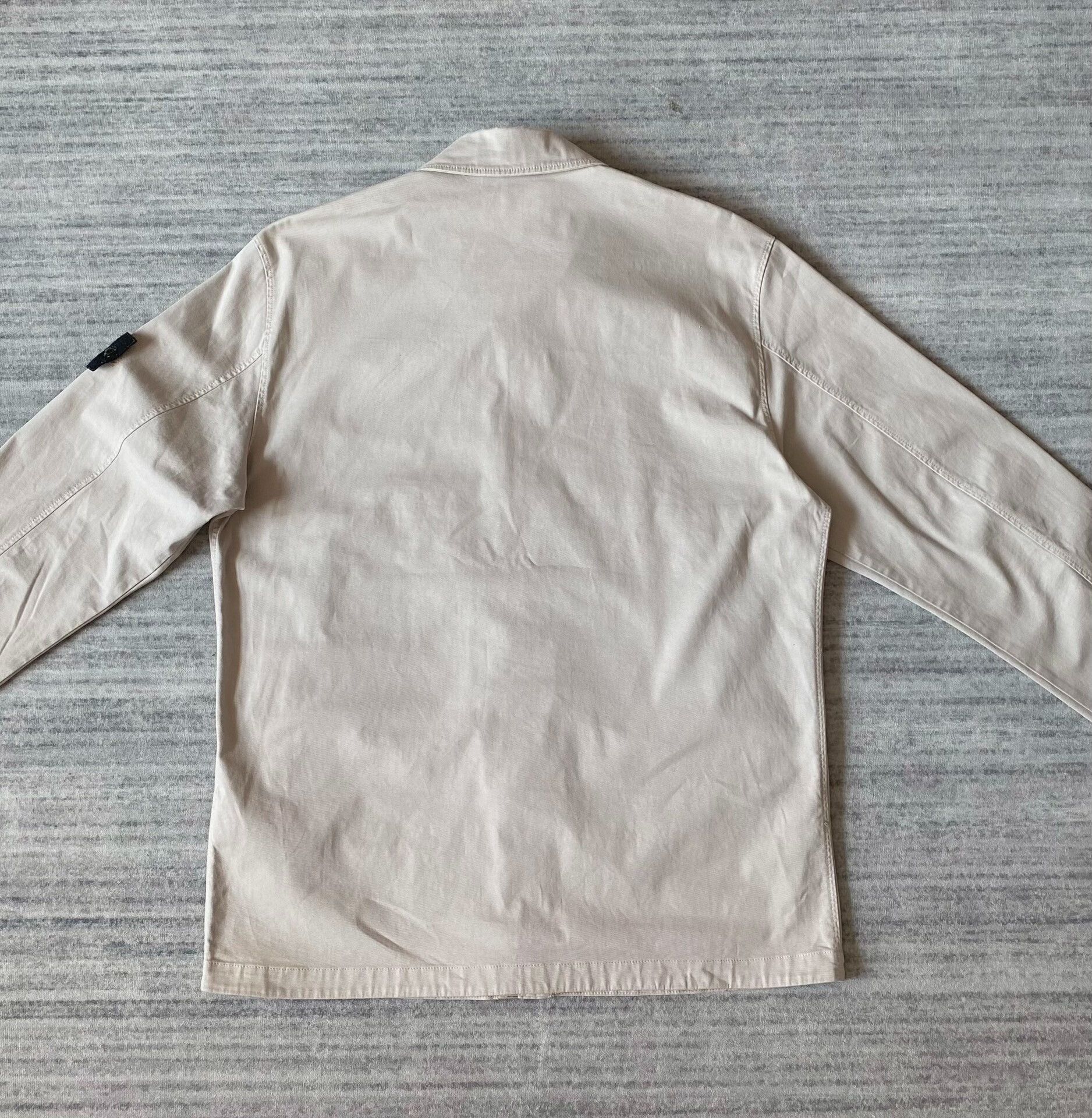 Stone Island stone island utility pocket jacket in off-white Size US L / EU 52-54 / 3 - 4 Thumbnail