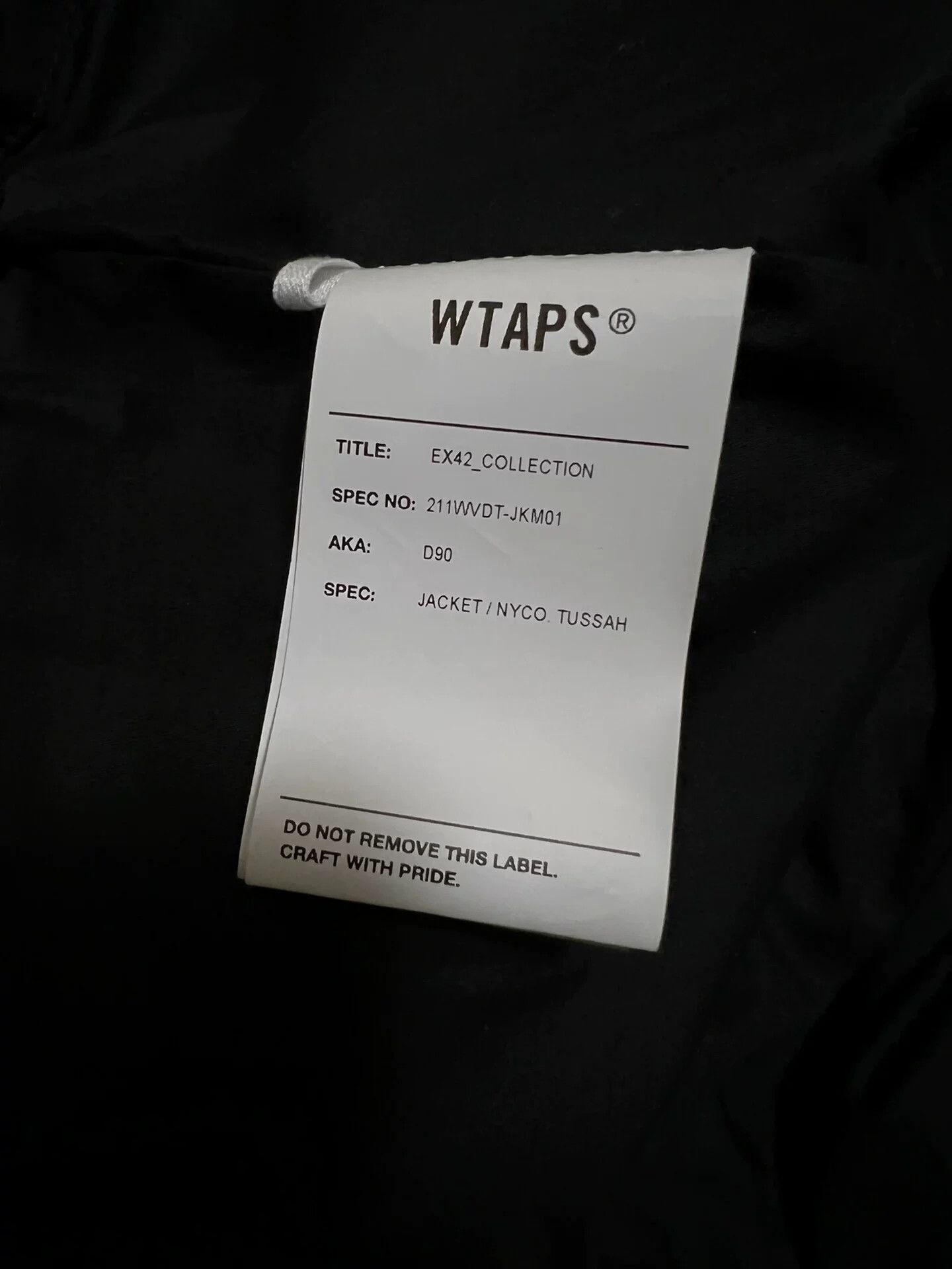 Wtaps WTAPS 21SS D90 Tank Jacket Size US M / EU 48-50 / 2 - 3 Thumbnail