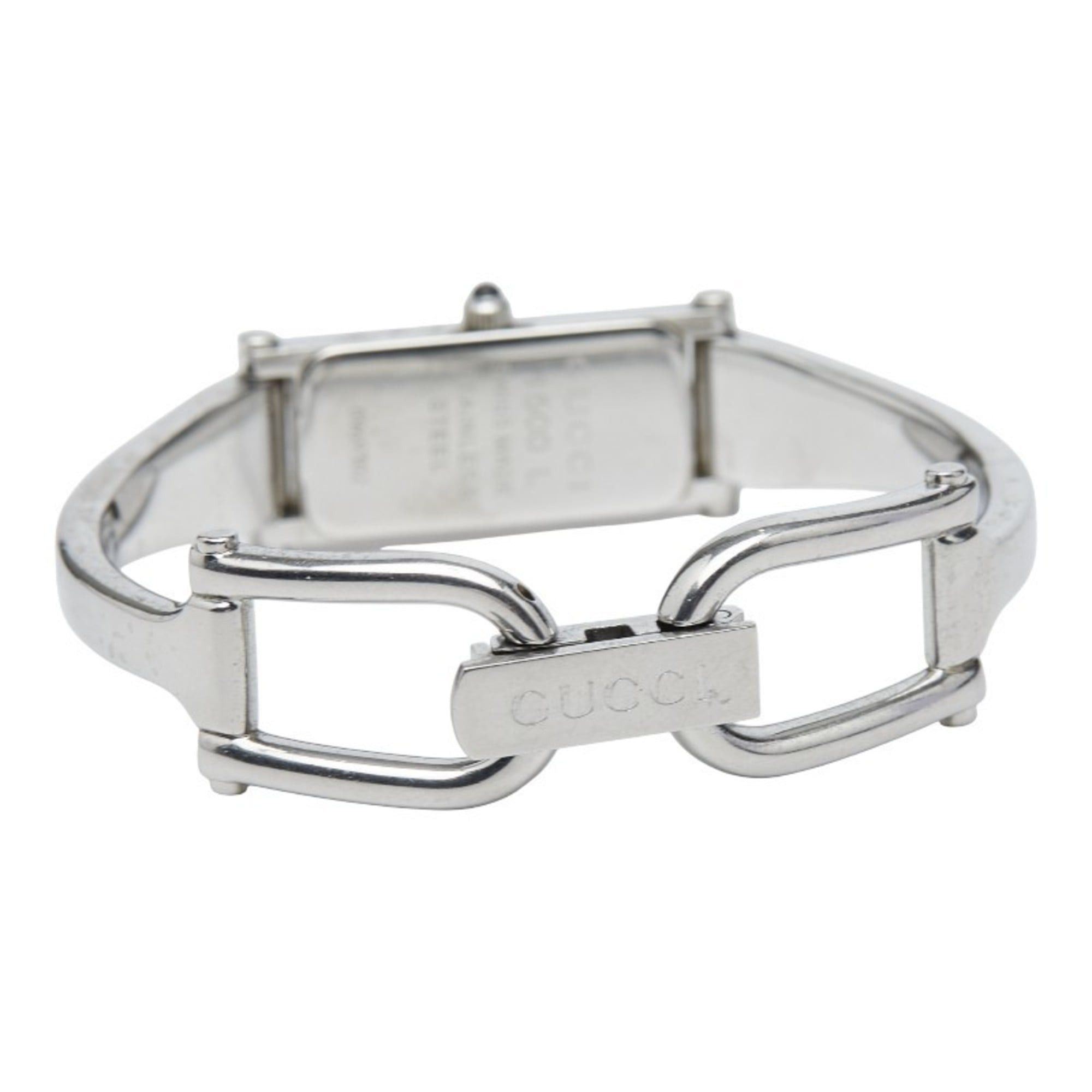 Gucci Gucci Bangle Watch 1500L Quartz Pink Dial Stainless Steel Women's GUCCI Size ONE SIZE - 3 Thumbnail