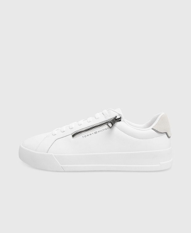Tommy Hilfiger Th Court Zip Sneakers Size US 10 / EU 43 - 4 Thumbnail