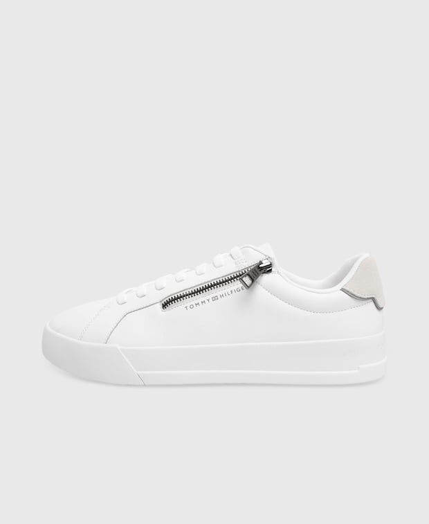 Tommy Hilfiger Th Court Zip Sneakers Size US 11 / EU 44 - 4 Thumbnail