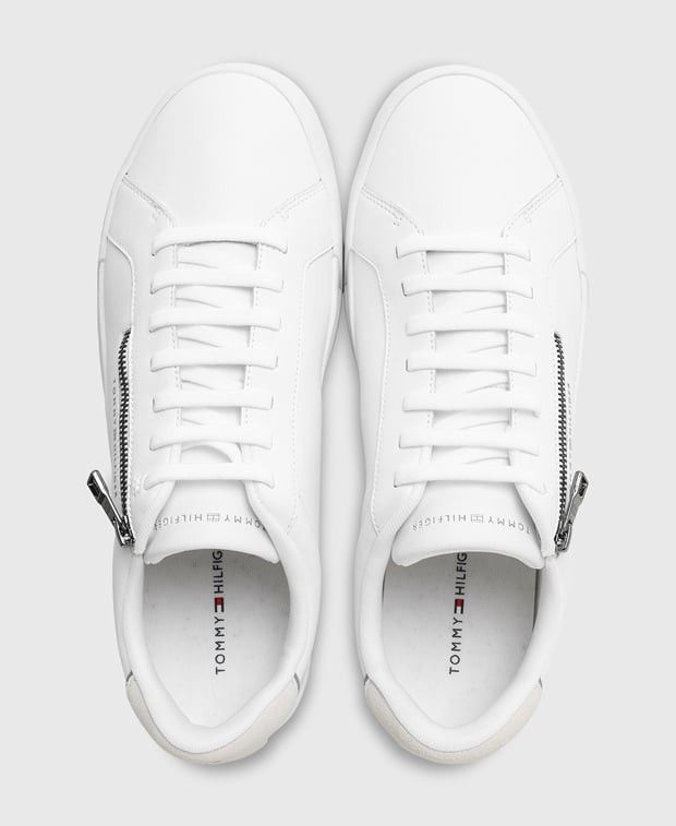Tommy Hilfiger Th Court Zip Sneakers Size US 12 / EU 45 - 3 Thumbnail