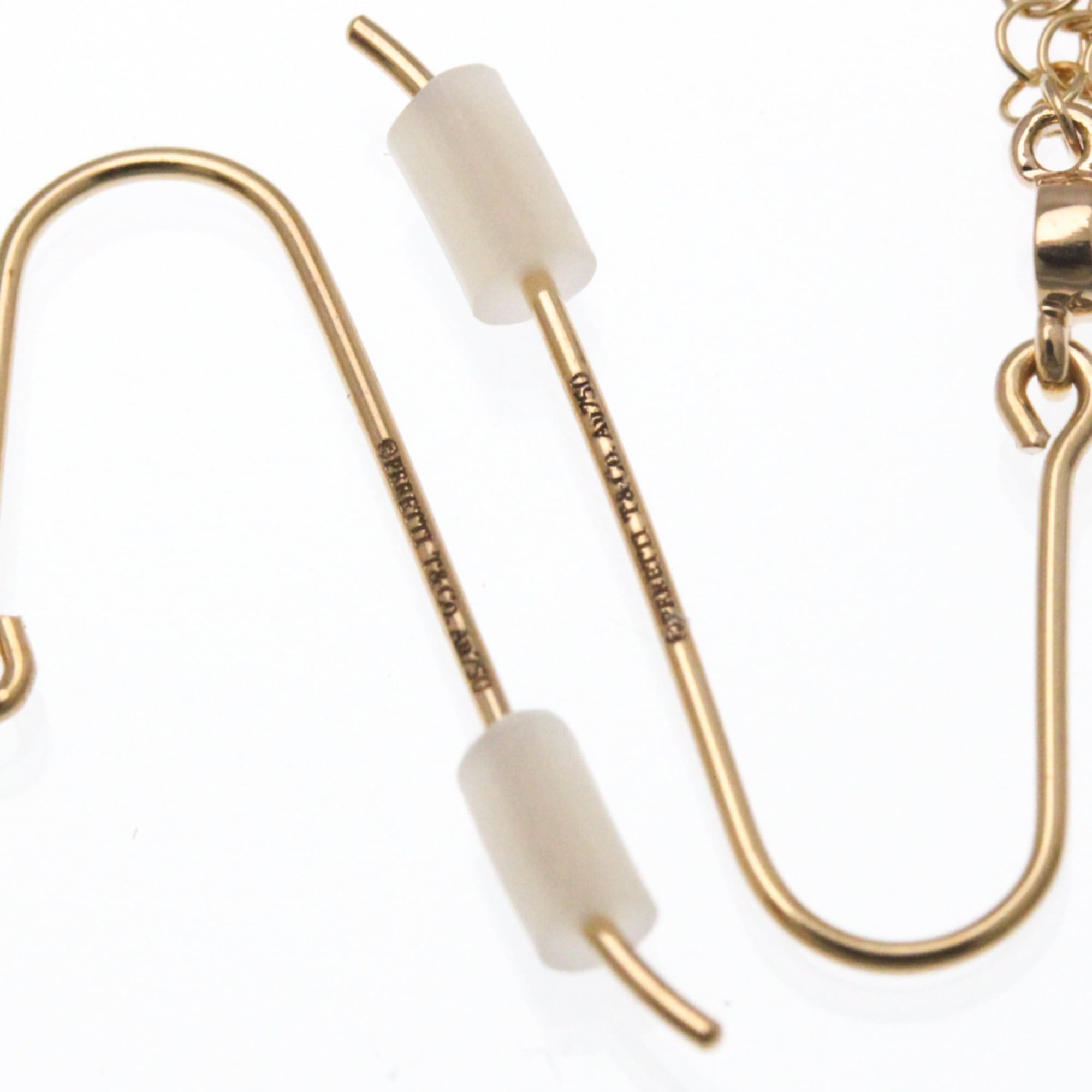 Tiffany & Co. Tiffany Elsa Peretti Mesh Earrings Diamond Pink Gold (18K) Drop Earrings Pink Gold Size ONE SIZE - 13 Thumbnail