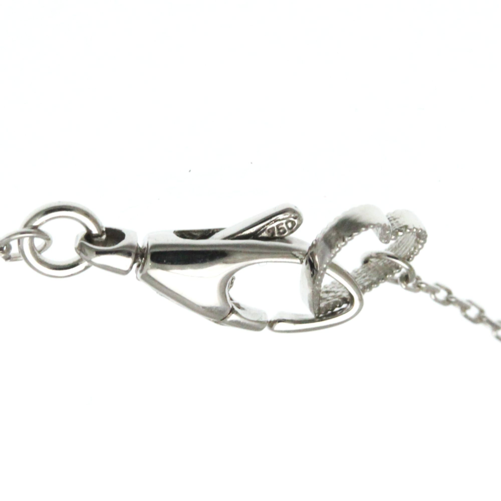 Gucci Gucci Flora Diamond Necklace White Gold (18K) Diamond Men,Women Fashion Pendant Necklace (Silver) Size ONE SIZE - 9 Thumbnail