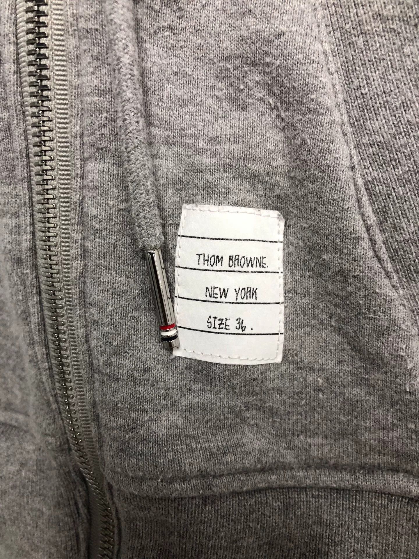 Thom Browne thom browne classic striped zip hoodie Size US S / EU 44-46 / 1 - 3 Thumbnail