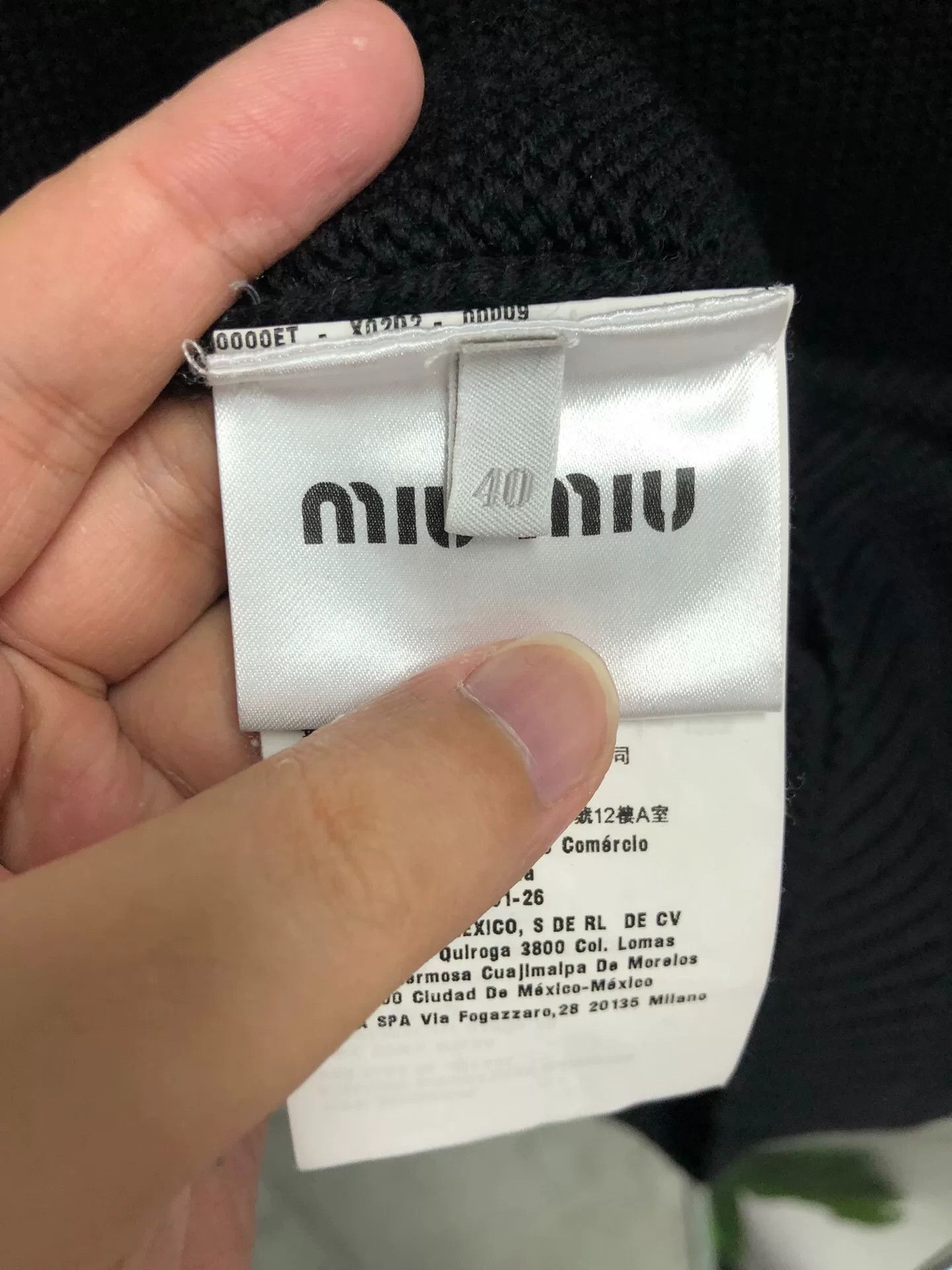 Miu Miu Miu Miu High Neck Knitted Sweater Size L / US 10 / IT 46 - 4 Thumbnail