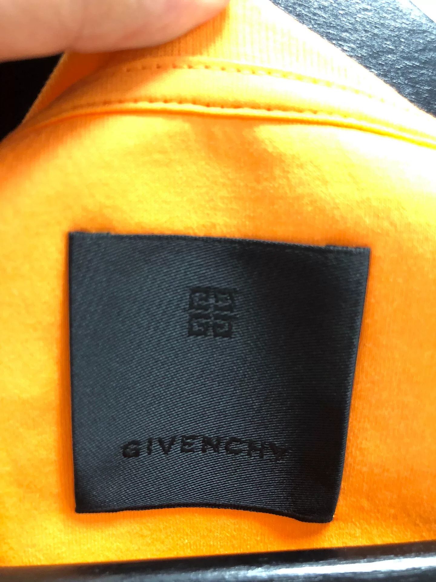 Givenchy Givenchy Logo Short Sleeve T-Shirt Orange Size US XL / EU 56 / 4 - 4 Thumbnail