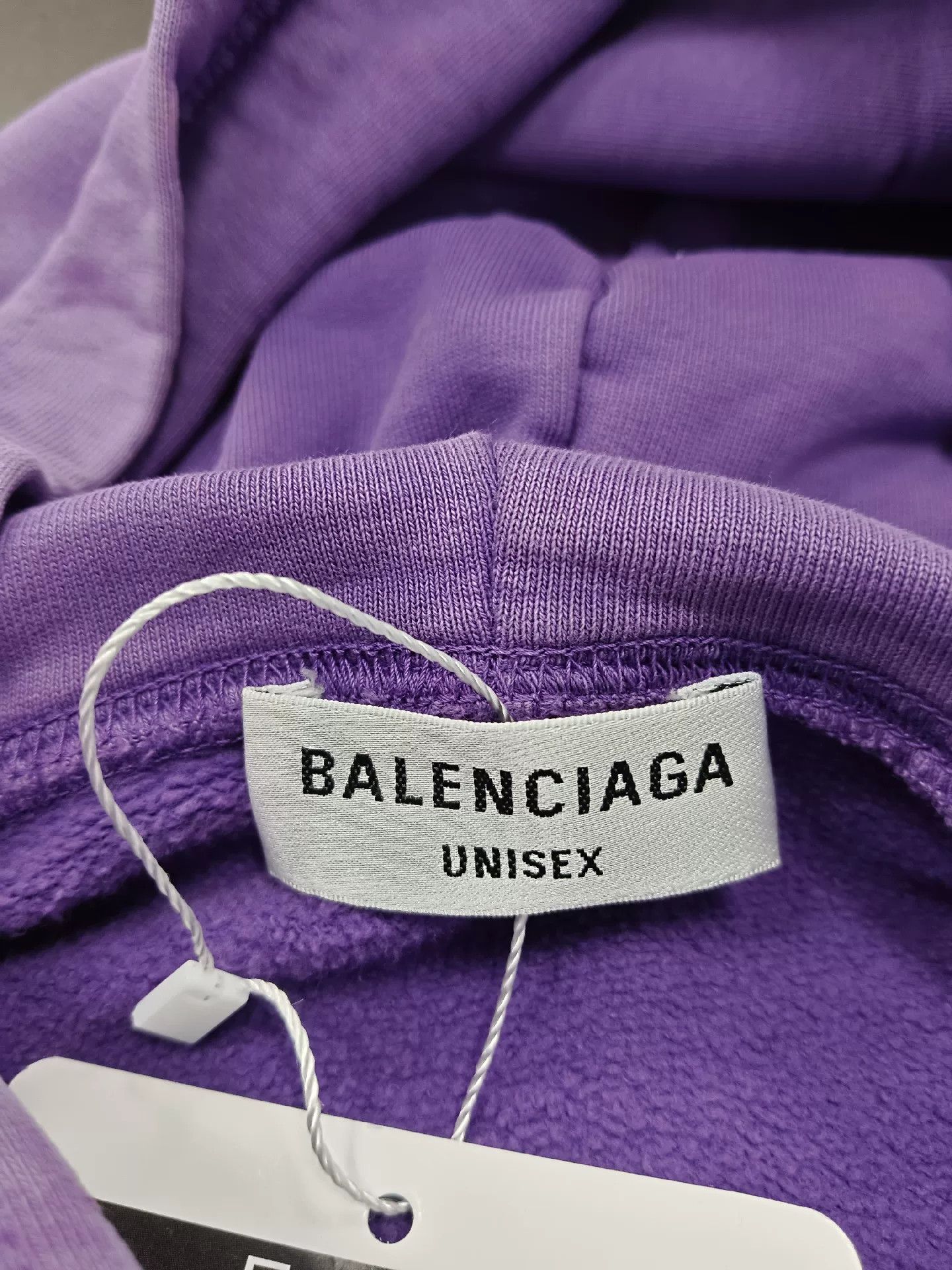 Balenciaga balenciaga logo purple hoodie size large Size US L / EU 52-54 / 3 - 3 Thumbnail