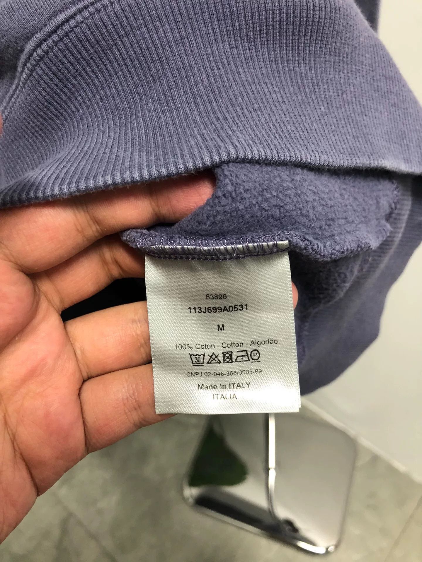 Dior Dior CD Logo Long Sleeve Sweatshirt Size US M / EU 48-50 / 2 - 4 Thumbnail