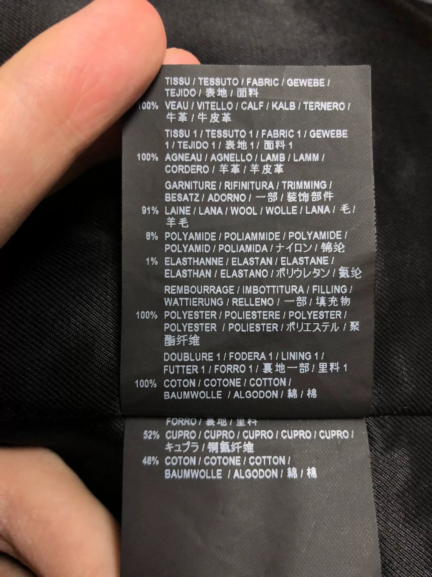 Saint Laurent Paris Saint Laurent Pilot Jacket with Wool Collar Size US S / EU 44-46 / 1 - 8 Thumbnail