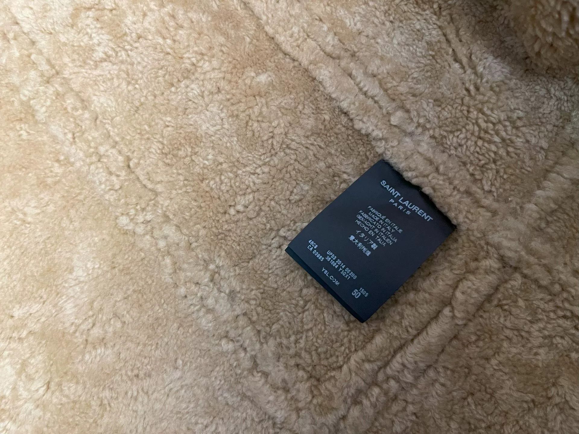 Saint Laurent Paris saint laurent shearling coat 14aw Size US S / EU 44-46 / 1 - 8 Thumbnail