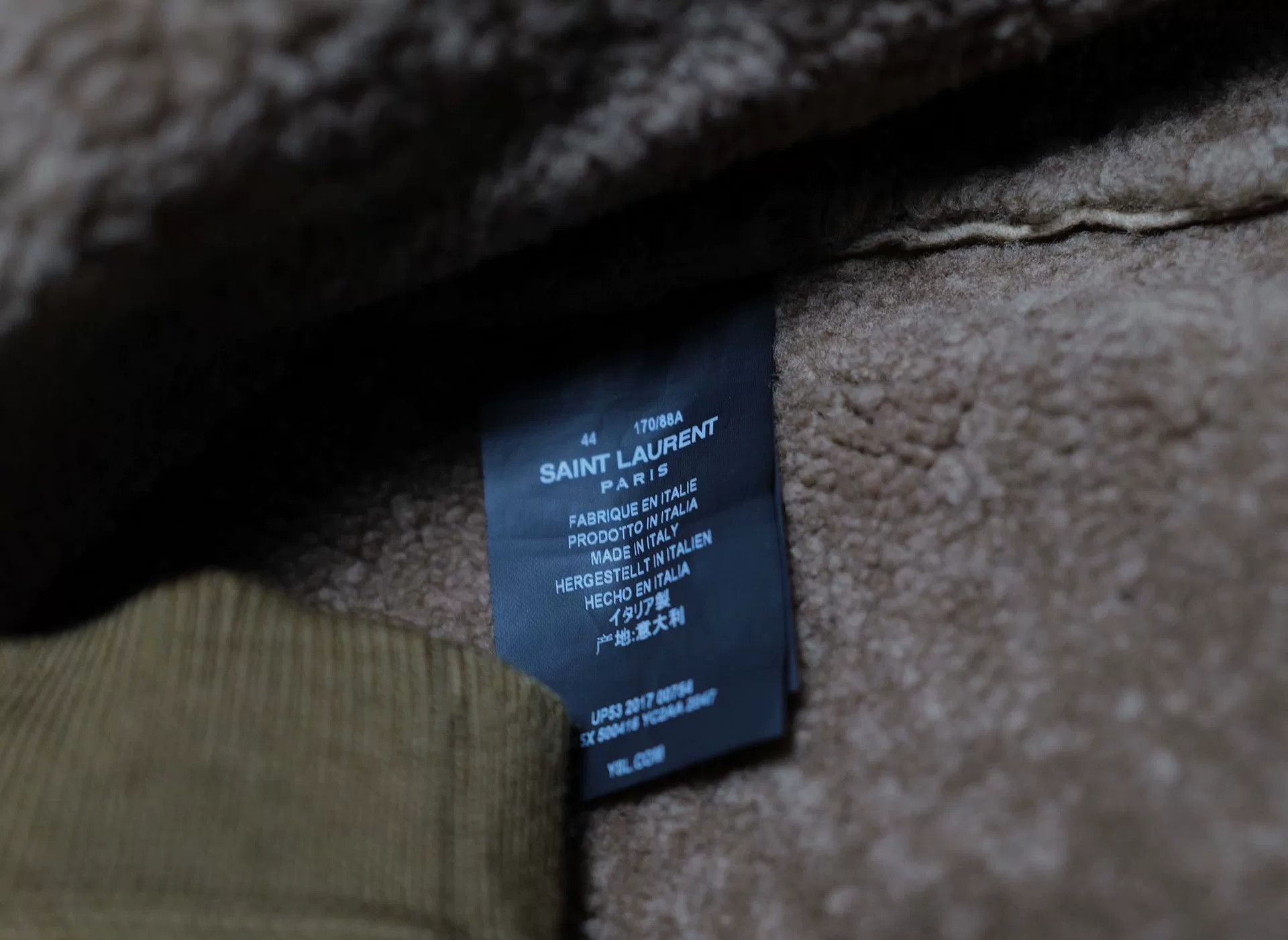 Saint Laurent Paris saint laurent shearling pilot jacket Size US S / EU 44-46 / 1 - 4 Thumbnail