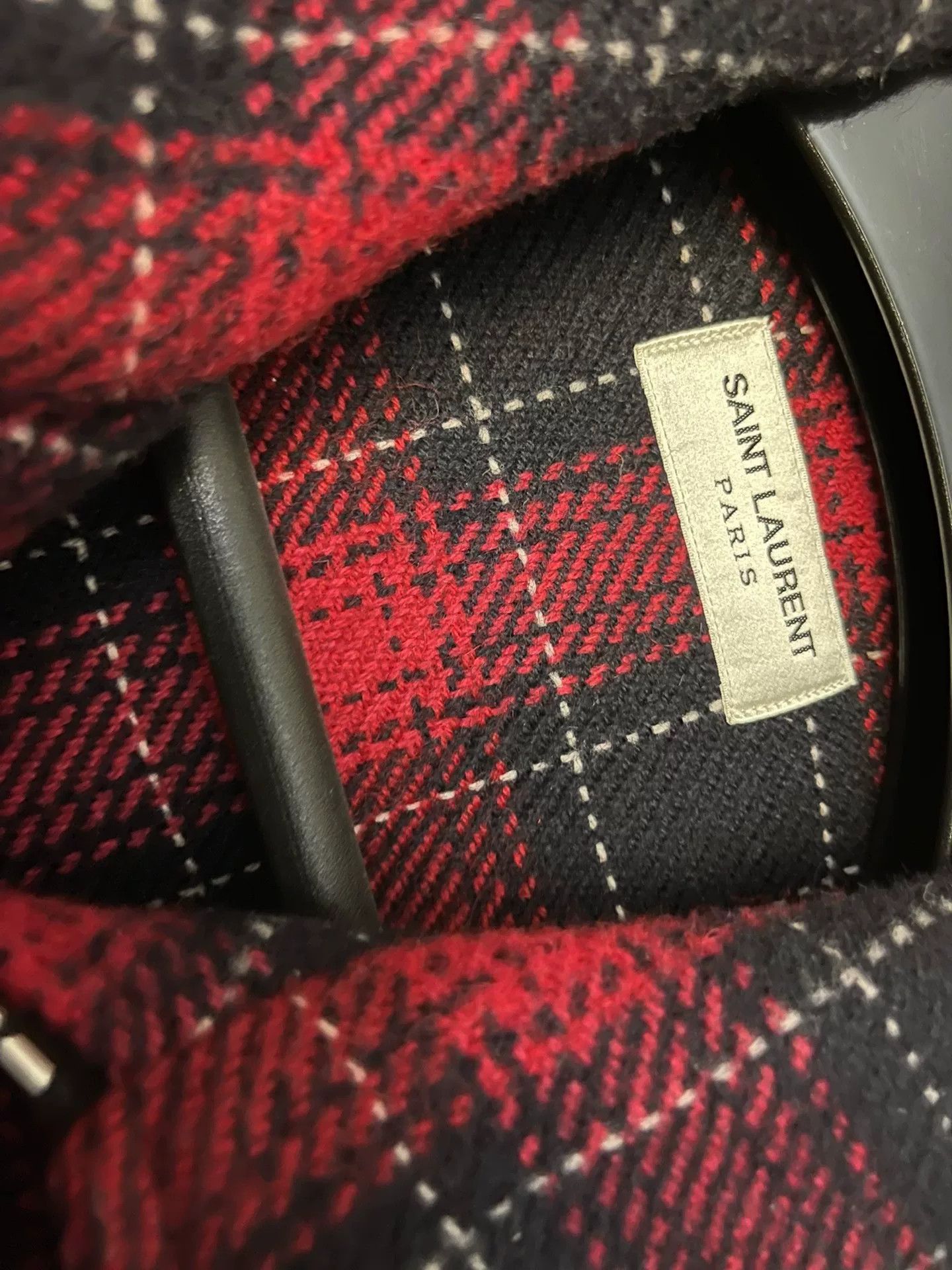Saint Laurent Paris saint laurent checkered zip jacket outerwear Size US S / EU 44-46 / 1 - 3 Thumbnail