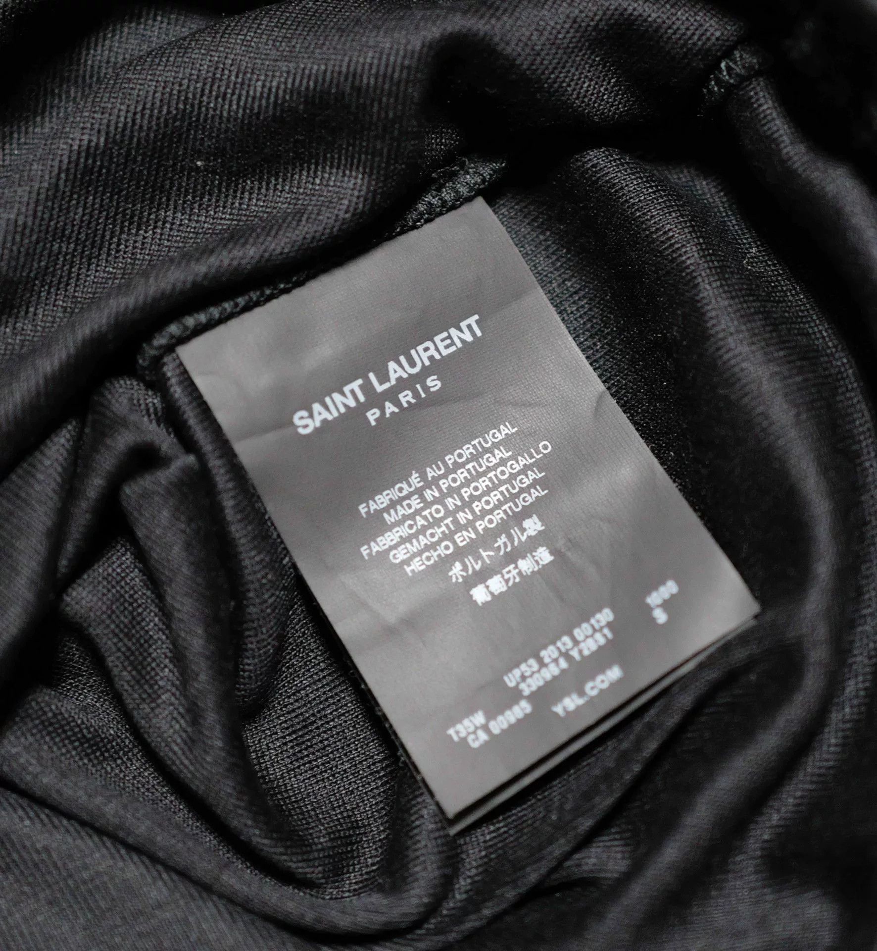 Yves Saint Laurent saint laurent silk pocket t-shirt Size US S / EU 44-46 / 1 - 4 Thumbnail