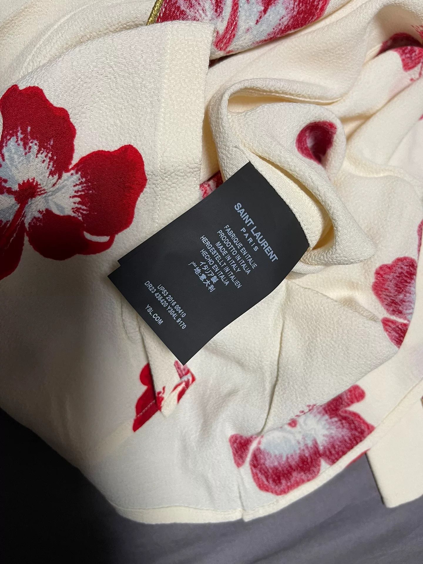 Saint Laurent Paris saint laurent floral button-up western shirt Size US S / EU 44-46 / 1 - 4 Thumbnail
