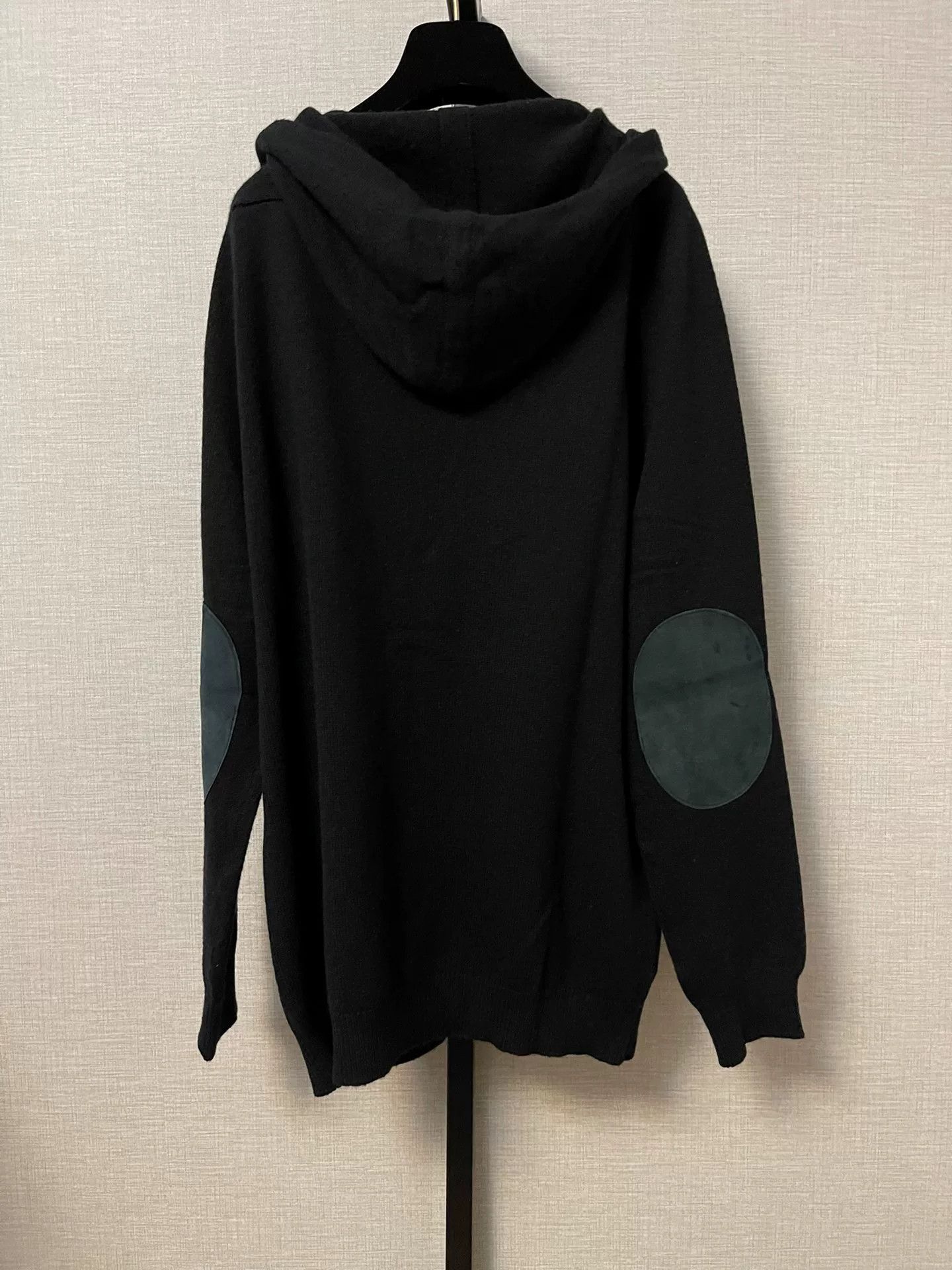 Saint Laurent Paris saint laurent oversized black hooded cardigan Size US M / EU 48-50 / 2 - 2 Thumbnail