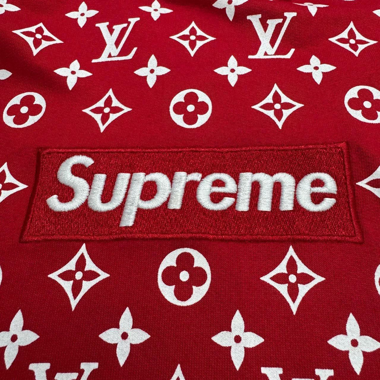 Louis Vuitton louis vuitton supreme red hoodie Size US S / EU 44-46 / 1 - 3 Thumbnail