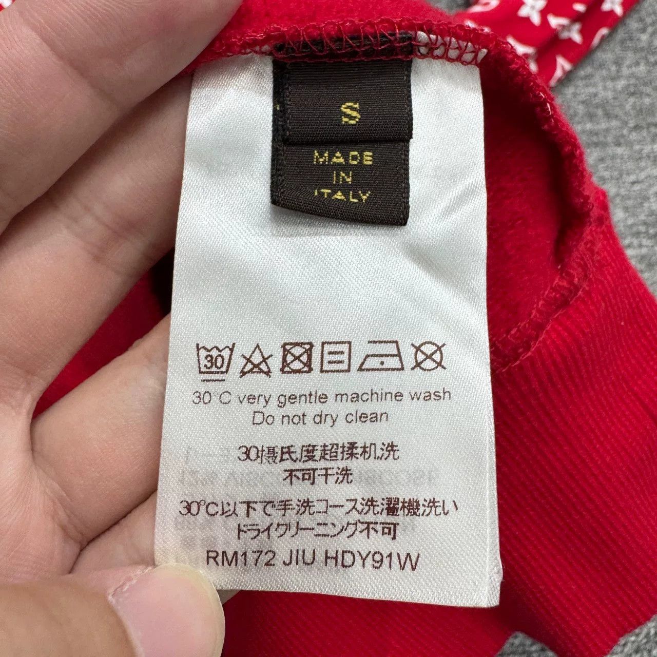 Louis Vuitton louis vuitton supreme red hoodie Size US S / EU 44-46 / 1 - 5 Thumbnail