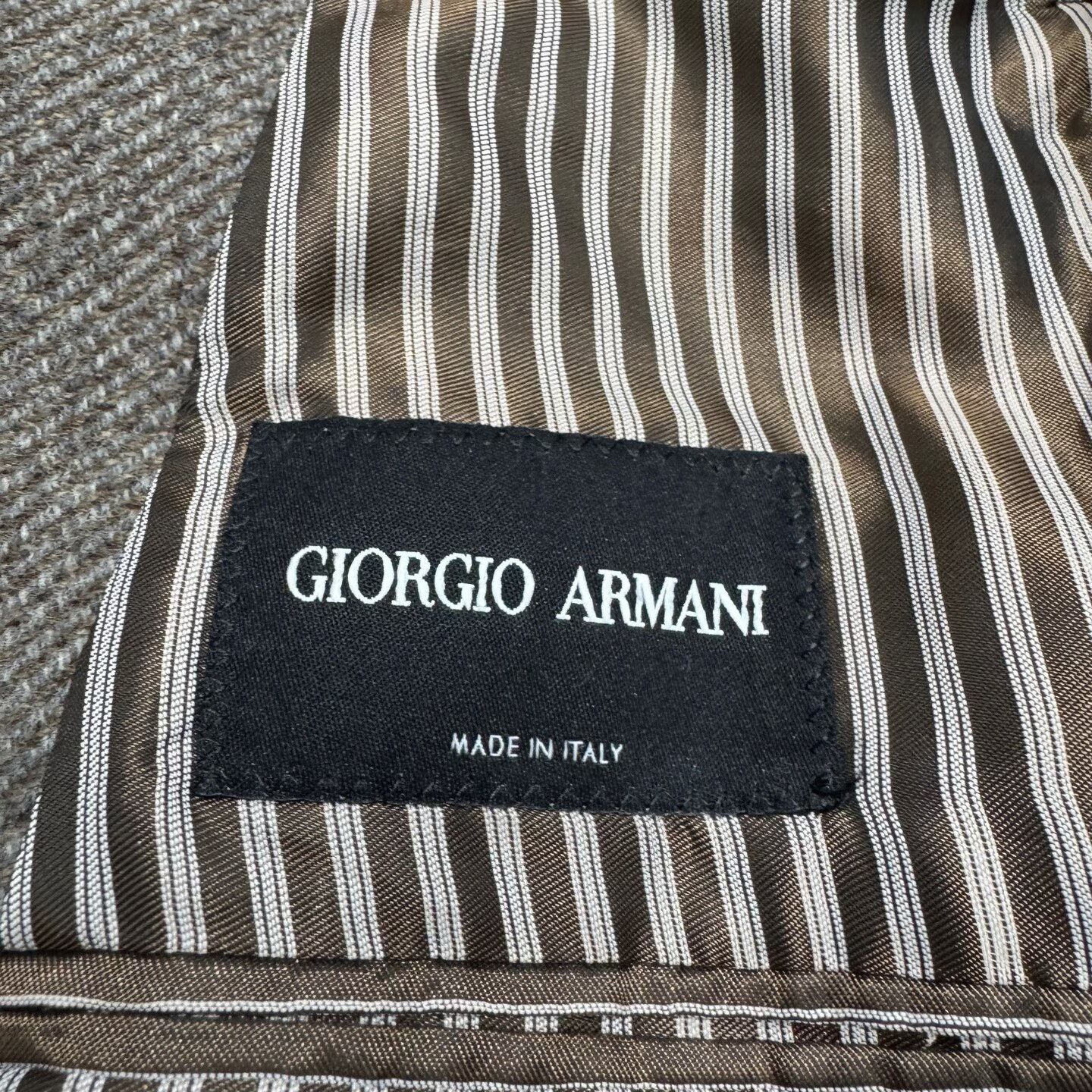 Giorgio Armani Giorgio Armani Wool Suit Jacket in Size 50 Size US L / EU 52-54 / 3 - 3 Thumbnail