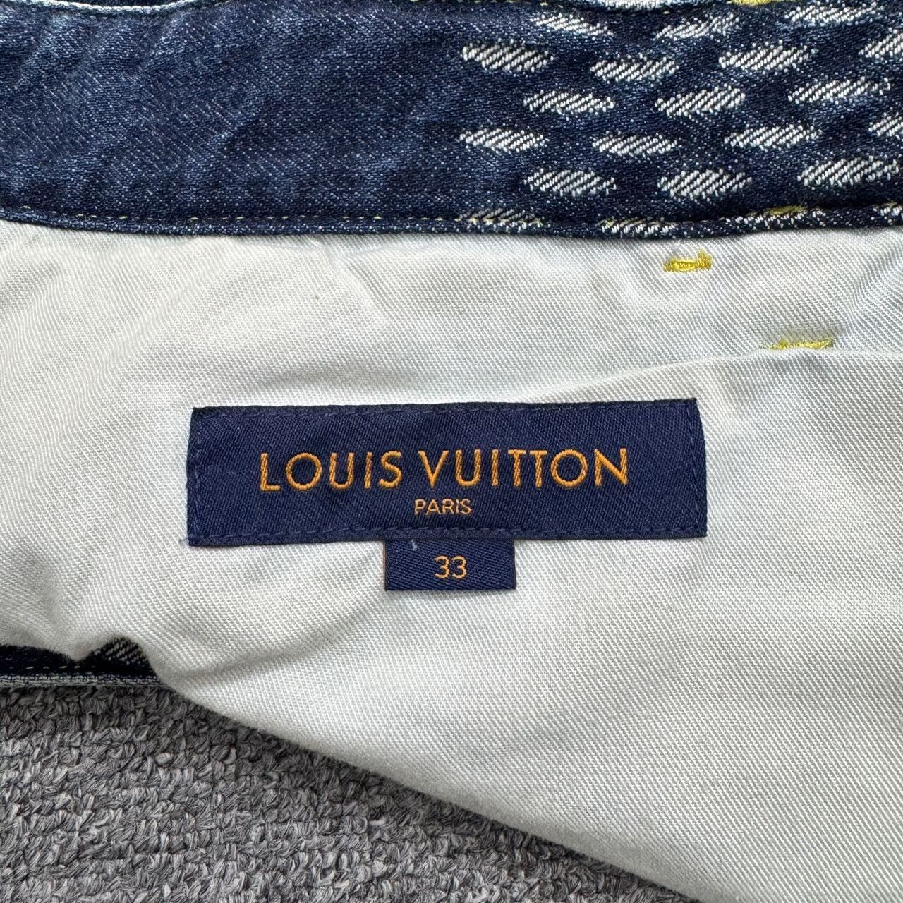 Louis Vuitton louis vuitton nigo denim pants size 33 Size US 33 - 4 Thumbnail