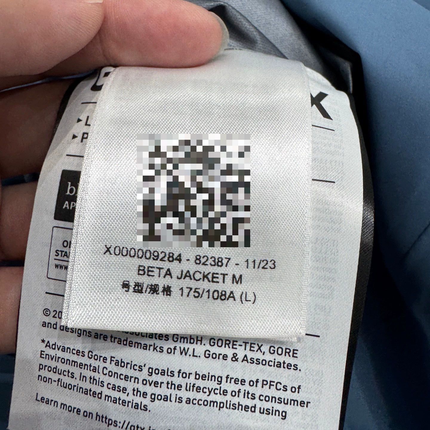Arc'teryx arcteryx men's beta jacket with logo embroidery Size US L / EU 52-54 / 3 - 4 Thumbnail