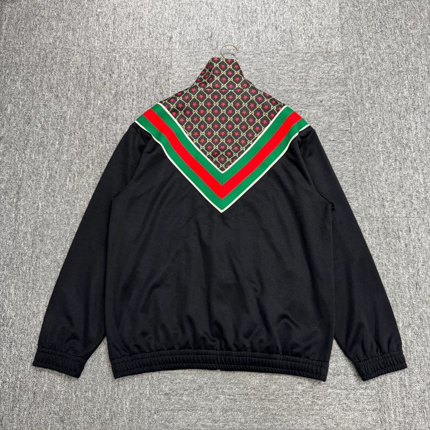 Gucci gucci star patchwork jacket in black Size US M / EU 48-50 / 2 - 2 Thumbnail