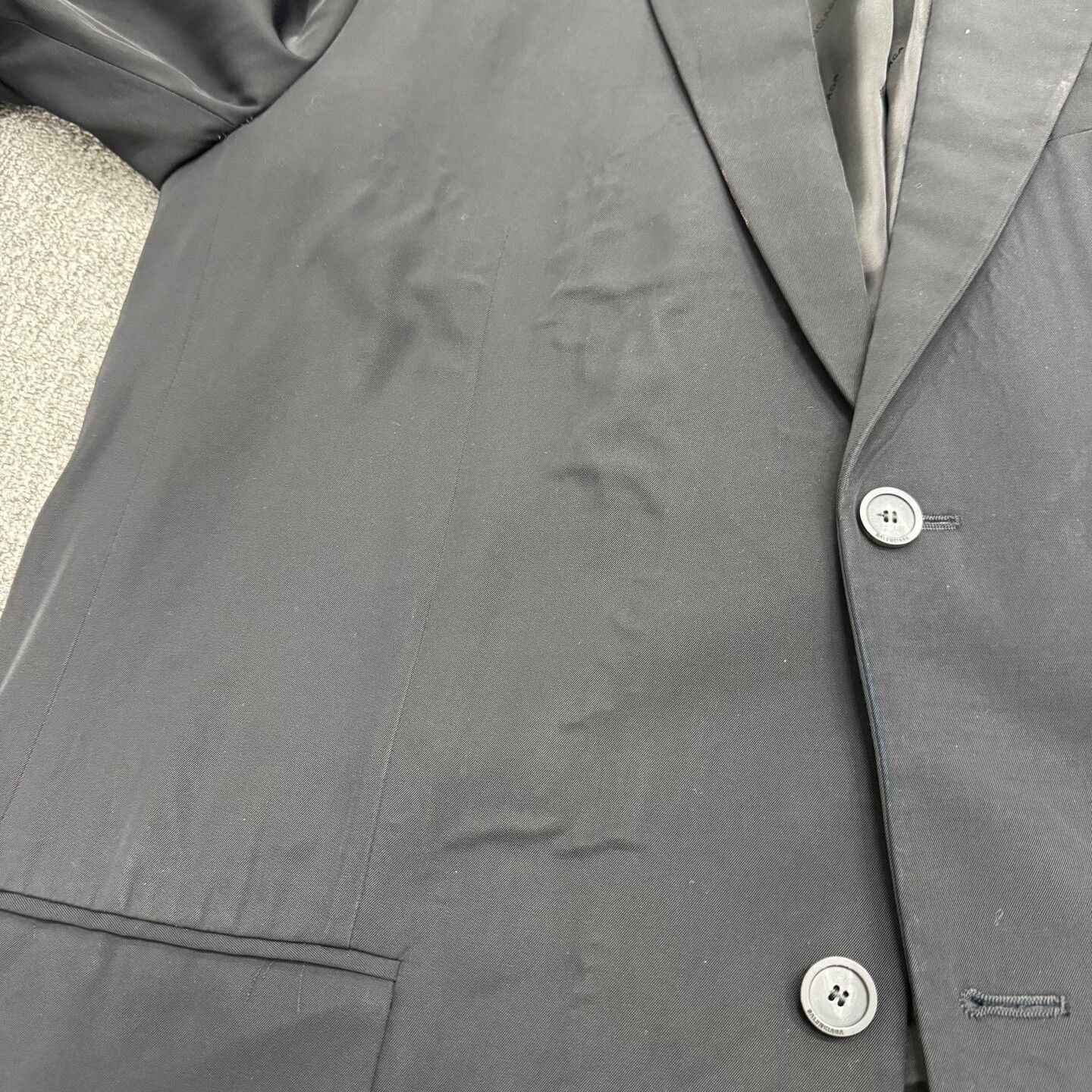 Balenciaga Balenciaga Sleeve Label Suit Jacket Size 44 Size US L / EU 52-54 / 3 - 6 Thumbnail