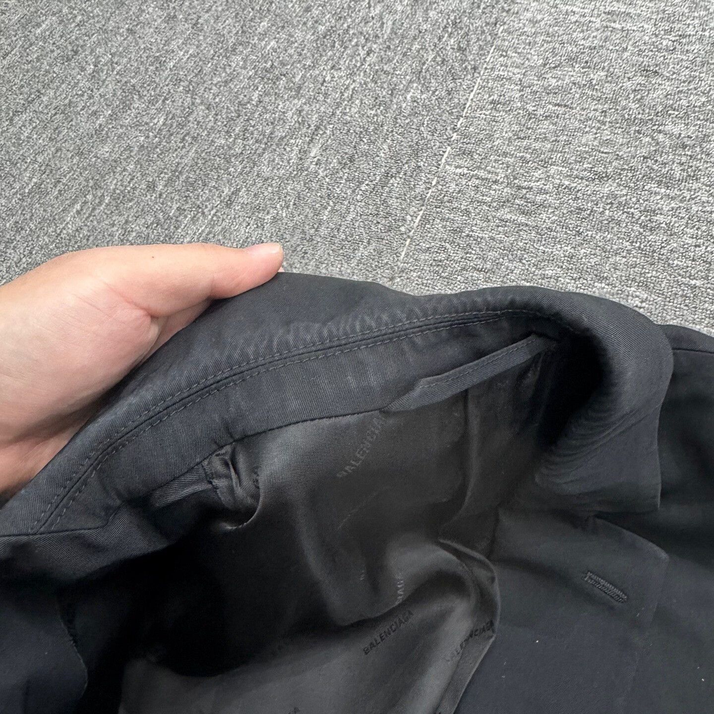 Balenciaga Balenciaga Sleeve Label Suit Jacket Size 44 Size US L / EU 52-54 / 3 - 7 Thumbnail